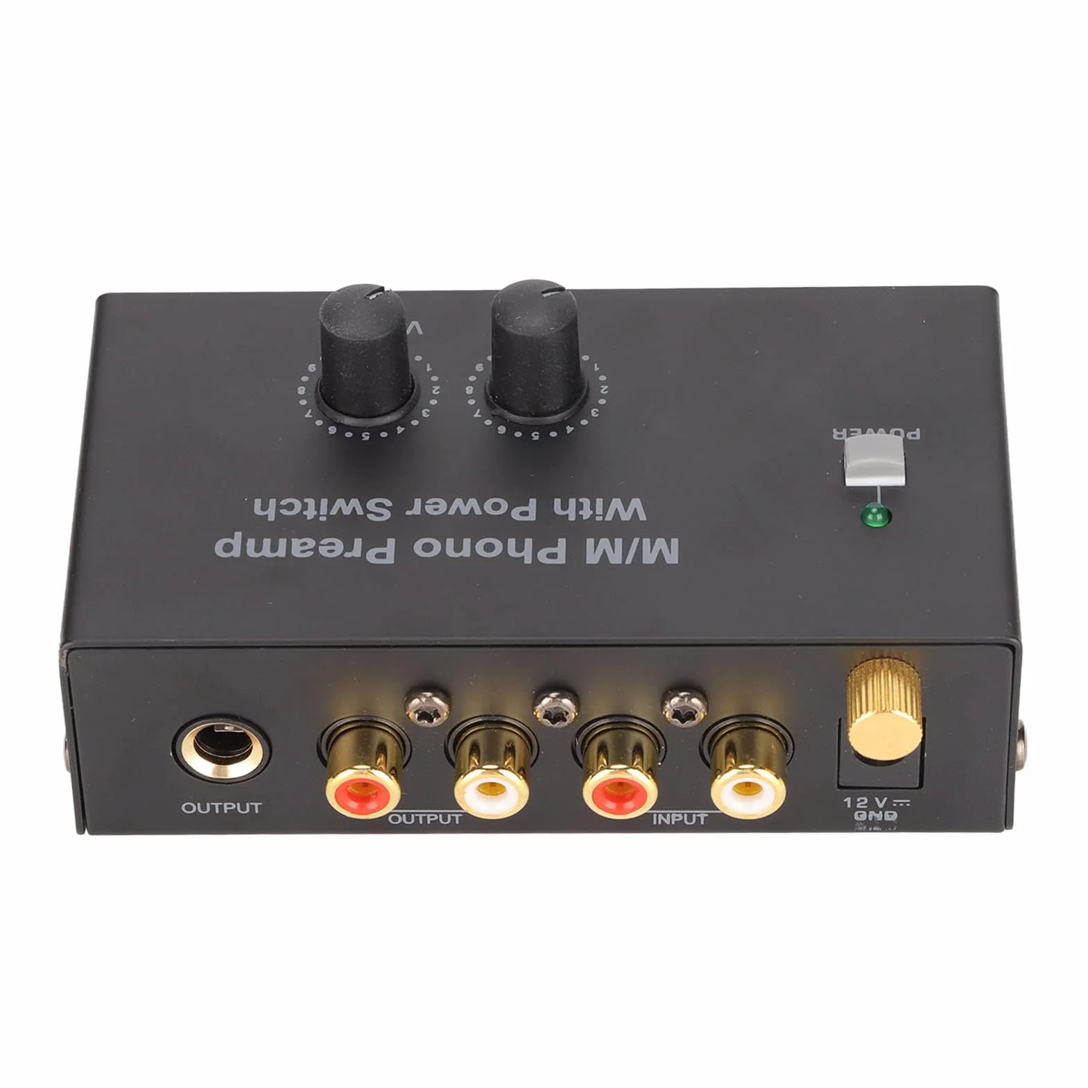 PP500P przedwzmacniacz gramofonowy, elektroniczny wzmacniacz audio stereo fonografu, wyjście wejściowe, przedwzmacniacz do gramofonu