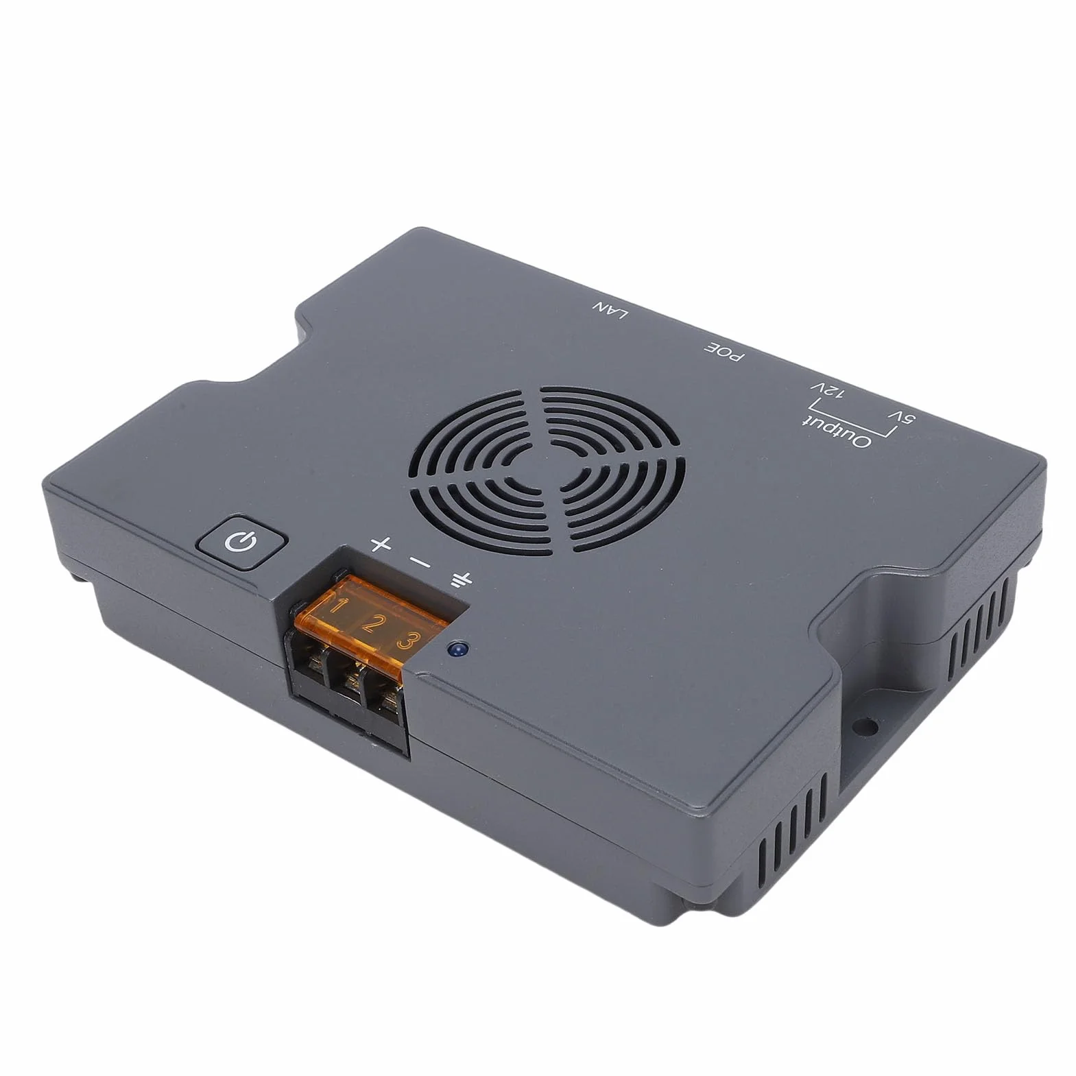 KUIDAMOS Wtryskiwacz PoE Wydajny dla Gen3 Dishy 6A Zasilacz 350 W do Zestawu Satelitarnego Internetu Stop Aluminium