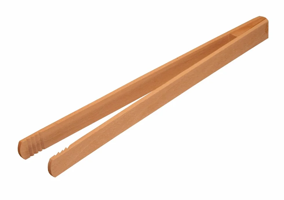 Szczypce do grilla średnie klejone 30 cm