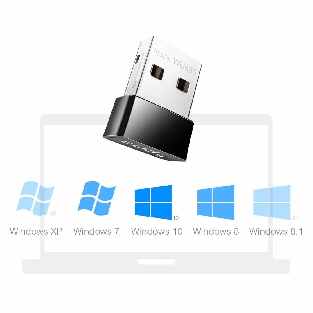 Cudy AC650 Bezprzewodowy adapter WiFi USB 650Mbps Nano