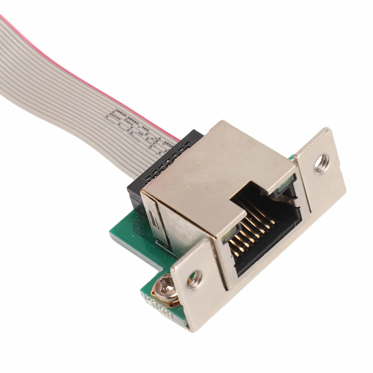 Karta Sieciowa M.2 A + E, 1000/100/10Mbps z Wygiętym Pinem Gigabit Ethernet, Pojedynczy Port Serwerowa Karta Sieciowa RJ45 z Chipem I210AT do Komputera