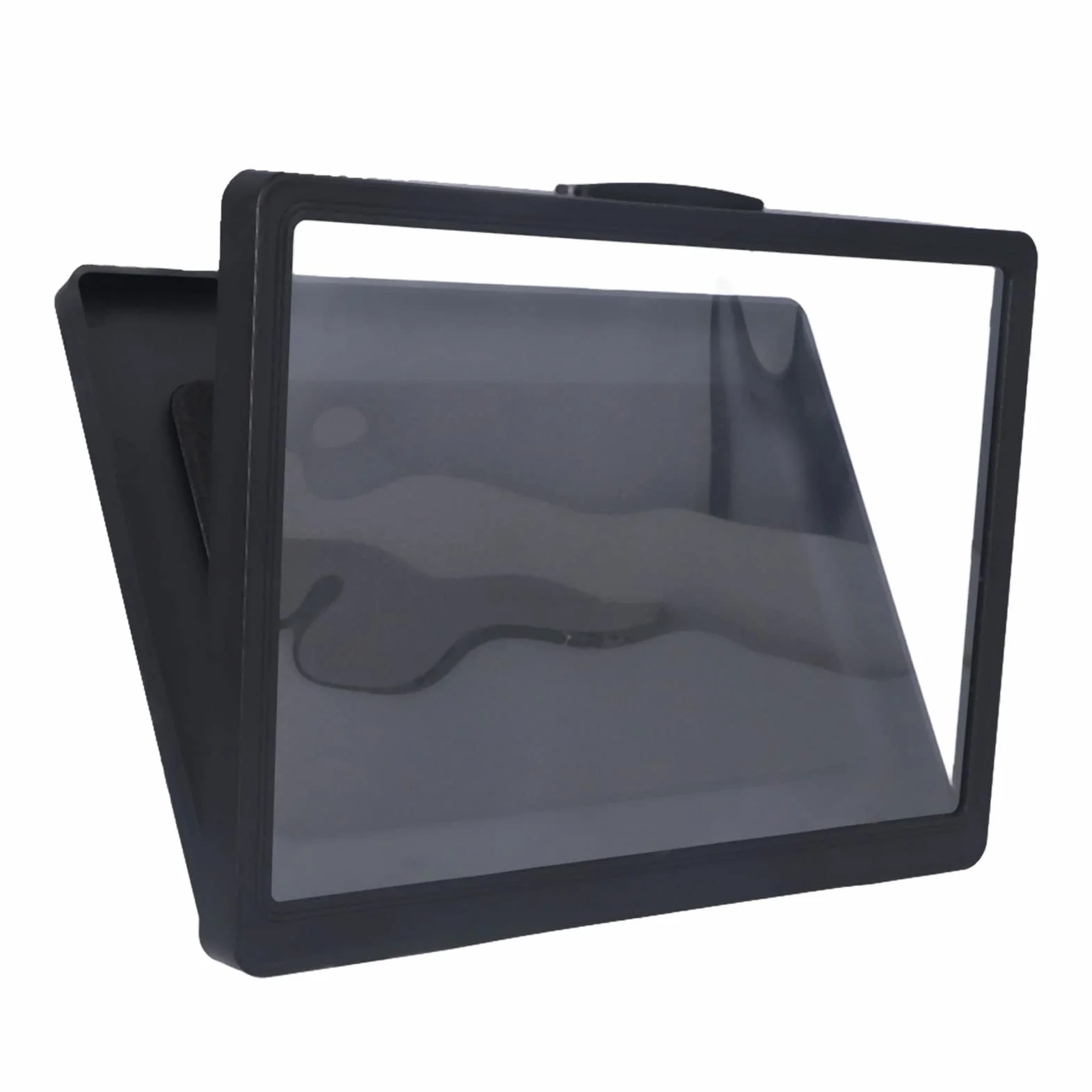 Uchwyt na tablet pod prysznic, wodoodporny uchwyt na tablet obracany o 180° Etui na tablet łazienkowy, uchwyt ścienny do tabletu z dotykowym ekranem przeciwmgielnym do łazienki