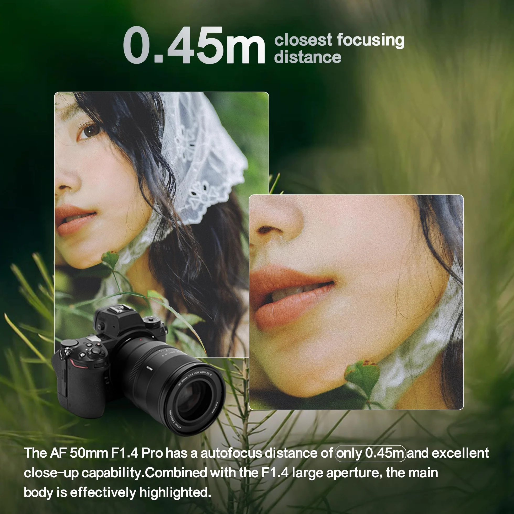 VILTROX Obiektyw AF 50mm F1.4 Pro do Nikon Z Mount Full Frame Auto Focus Prime Lens