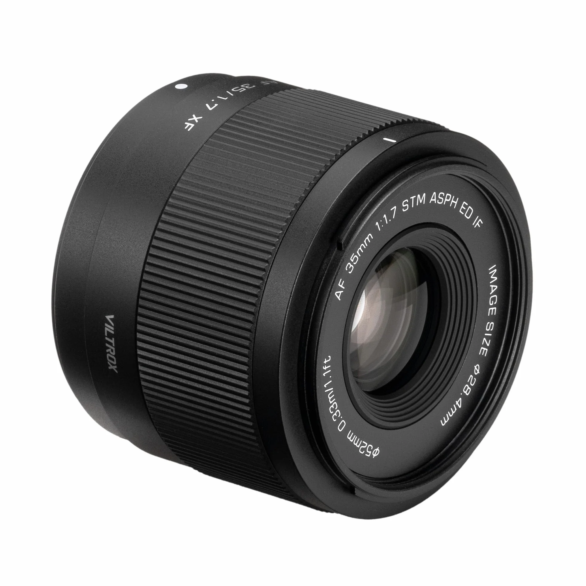 Obiektyw VILTROX AF 35mm F1.7 z autofokusem do aparatów X-Mount, APS-C do aparatów z serii X-T30 II X-S10 X-T200 X-A10 X-E4 X-Pro3, czarny