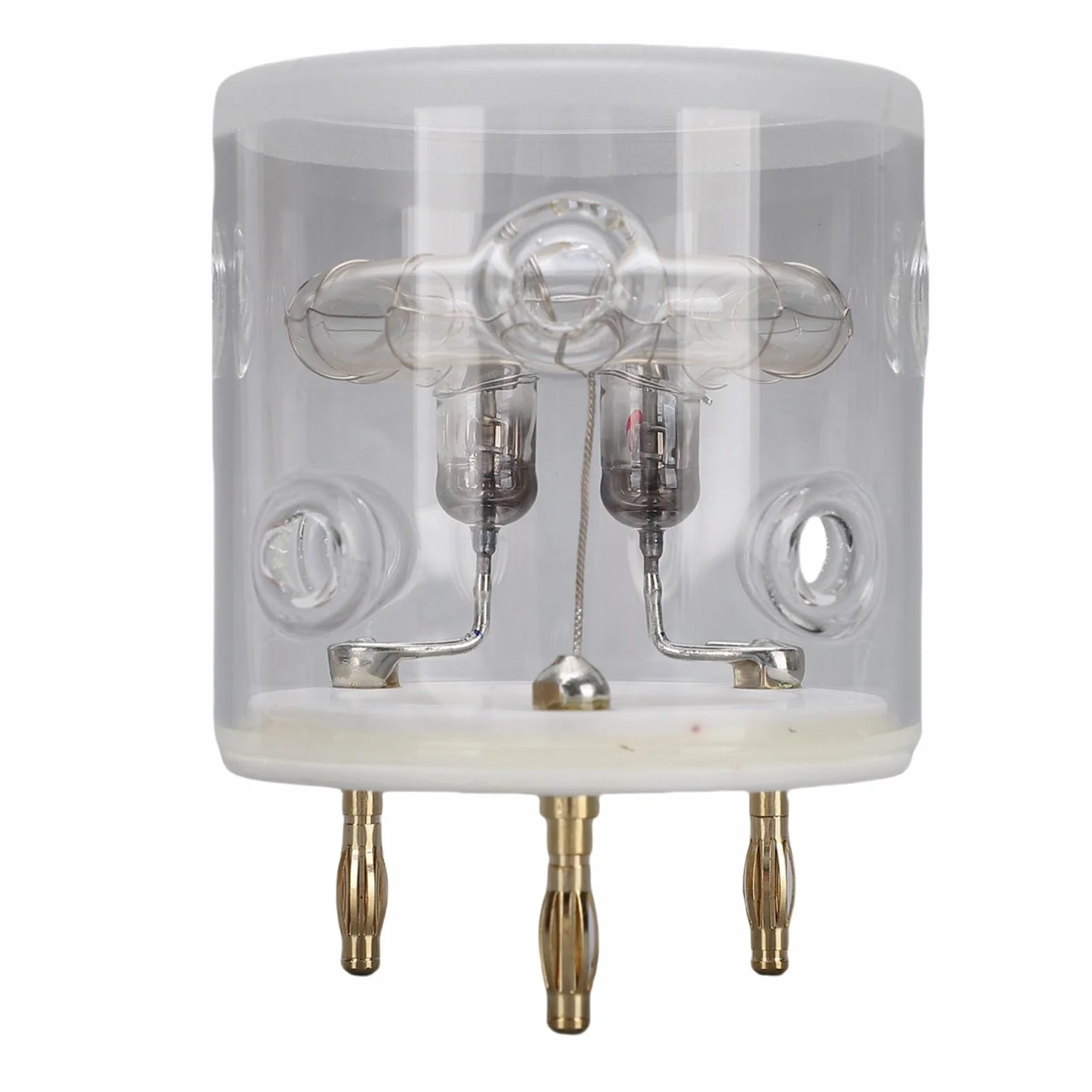 Zamiennik Lampy Błyskowej AD600 600 W, Goła żarówka do Fotografii Plenerowej, Szklane światło Stroboskopowe z Szybkim Błyskiem, Kompatybilna, Goła żarówka Błyskowa dla Profesjonalnych Strzelców