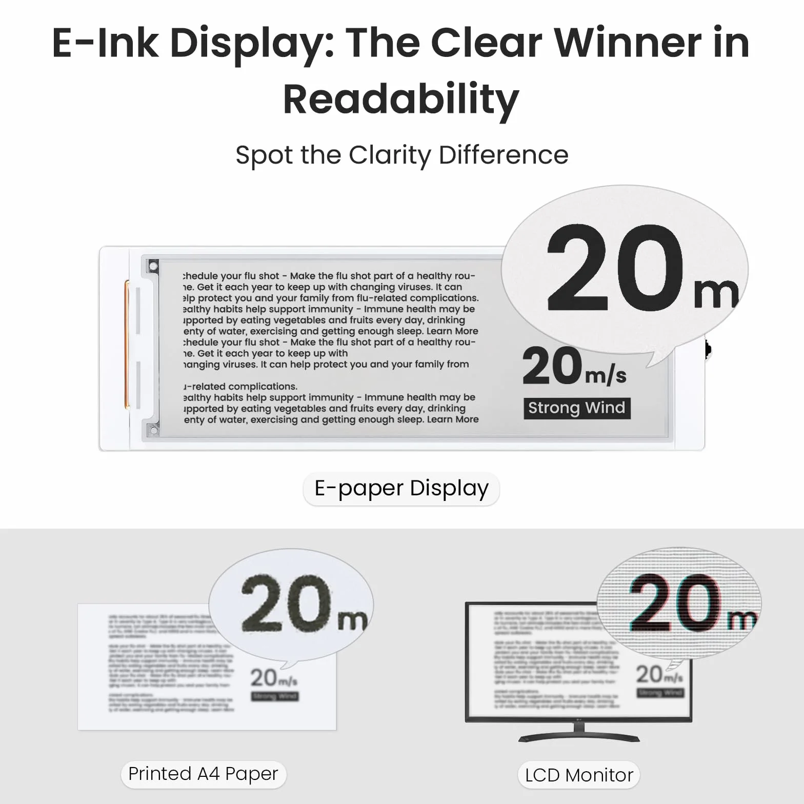 ELECROW ESP32 Wyświetlacz E-Ink 14,7 cm (5,79 cala), CrowPanel E-Paper HMI Wyświetlacz Kompatybilny z Arduino IDE, E Ink Ekran z Rozdzielczością 272x792 Koloru Czarno-Białego, Sterowany przez