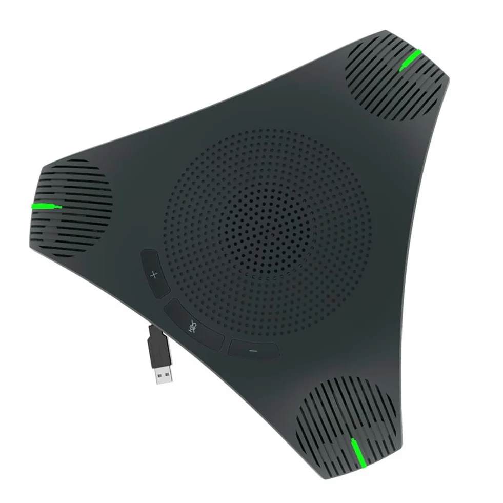M04 360° Voice Pickup USB głośnik mikrofon konferencyjny wielokierunkowy mikrofon komputerowy z przyciskiem wyciszania