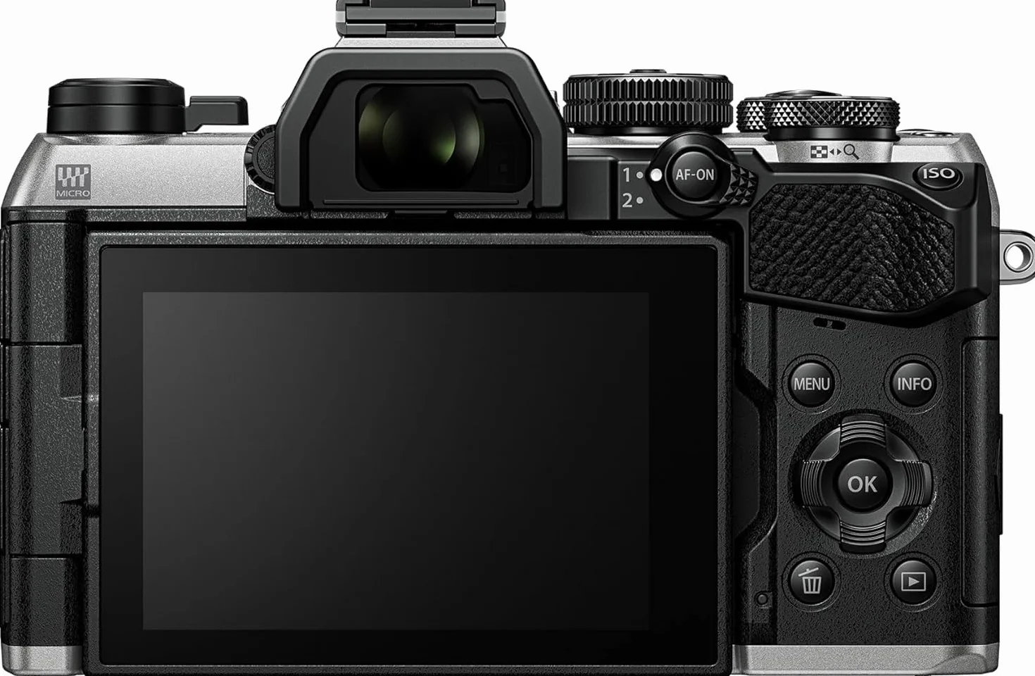 OM SYSTEM OM-5 Mark II Aparat Bezlusterkowy, Matryca 20 MP, Stabilizacja | Uszczelnienie IP53, wideo 4K, HighRes Shot 50 MP z ręki, Live ND i Focus Stacking. Kompaktowy aparat systemowy Mikro 4/3.