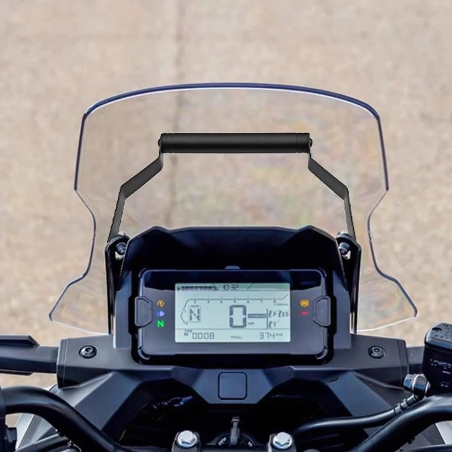 Pasuje do Honda NC750X DCT 2021 2022 2023 Uchwyt nawigacji CNC Akcesoria do uchwytu telefonu GPS Uchwyt do nawigacji GPS uchwyt Uchwyt do nawigacji(12and22mm nc750x)