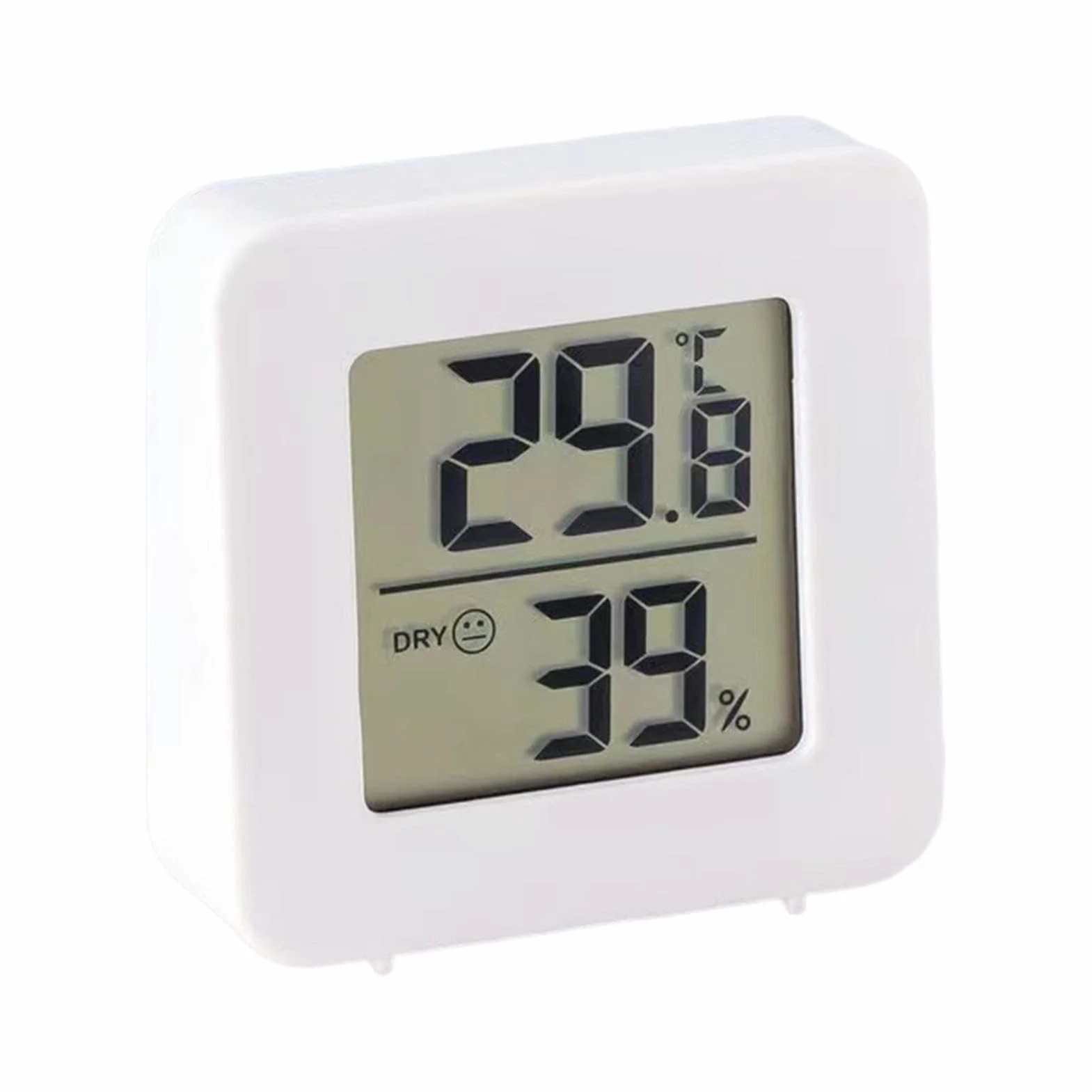 Monitor temperatury i wilgotno?ci w pomieszczeniu - Cyfrowy wska?nik ekspresji monitora temperatury i wilgotno?ci,Czujnik komfortu powietrza, elastyczny miernik wilgotno?ci do pokoju dzieci?cego, biur