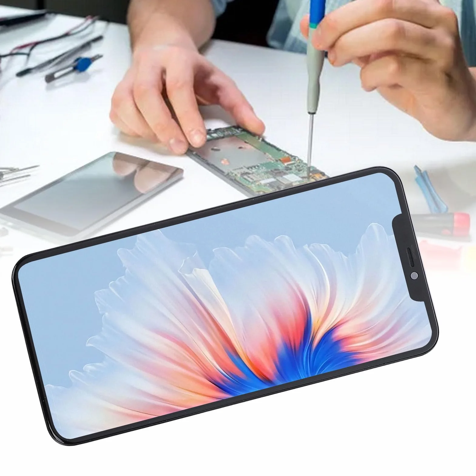 Generic Wymiana Ekranu Dotykowego 3D Telefonu z technologią Wyświetlania Ultra HD dla 11 Pro Max
