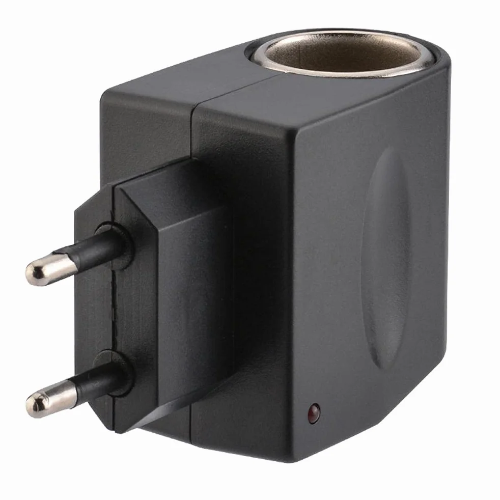konwerter samochodowy, uniwersalny adapter 220 V AC na 12 V DC, do odkurzacza samochodowego