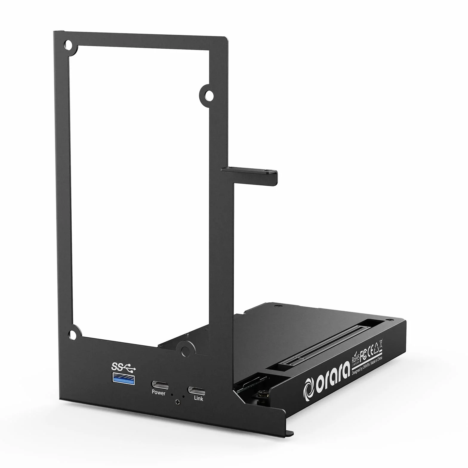 Zewnętrzna stacja dokująca GPU, obudowa mini eGPU kompatybilna z Thunderbolt 3/4, USB4 40 Gb/s, stacja dokująca do kart graficznych NVIDIA/AMD PCIe, PD 85W, Daisy Chain, DC/ATX/SFX/FLEX (ORA-GDS-01)