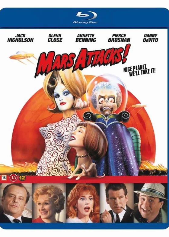 Mars Attacks! [Blu-Ray] [Region B] (IMPORT) (Brak wersji włoskiej)
