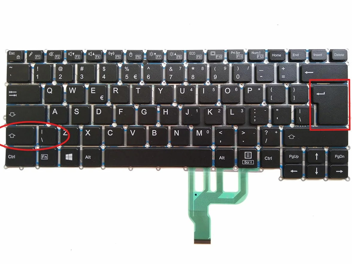 Układ US-UI klawiatura do laptopa Fujitsu U9310 U9310X U9311 U9311A U9311X U937 U938 U939 U939X 5U13A2 9U13A1 9U13A2 9X13A2 układ UI (Duże wejście)