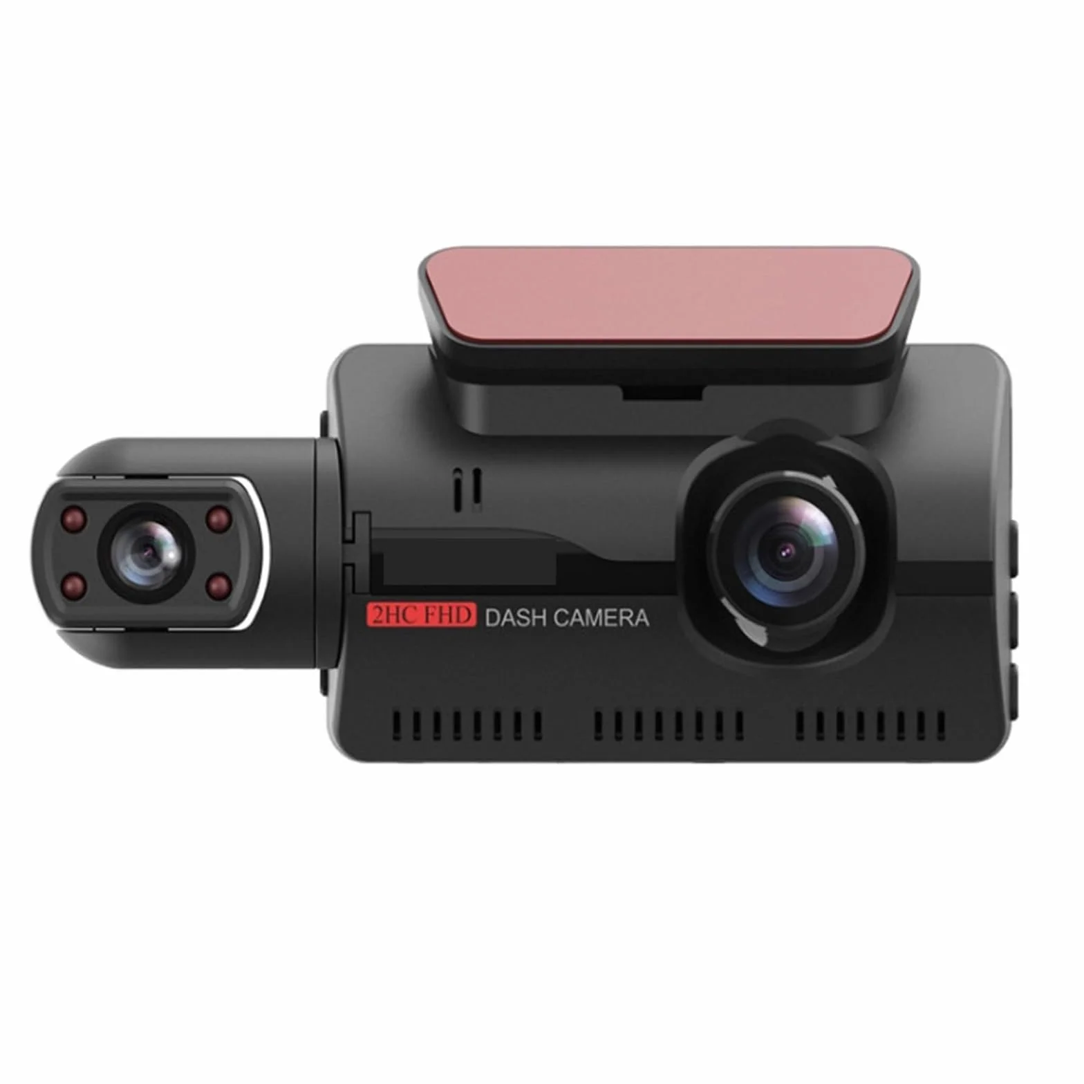 3-calowy rejestrator samochodowy z ekranem IPS HD 1080P noktowizor DVR podwójne nagrywanie Nagrywanie W RozdzielczośCi Ultra Hd