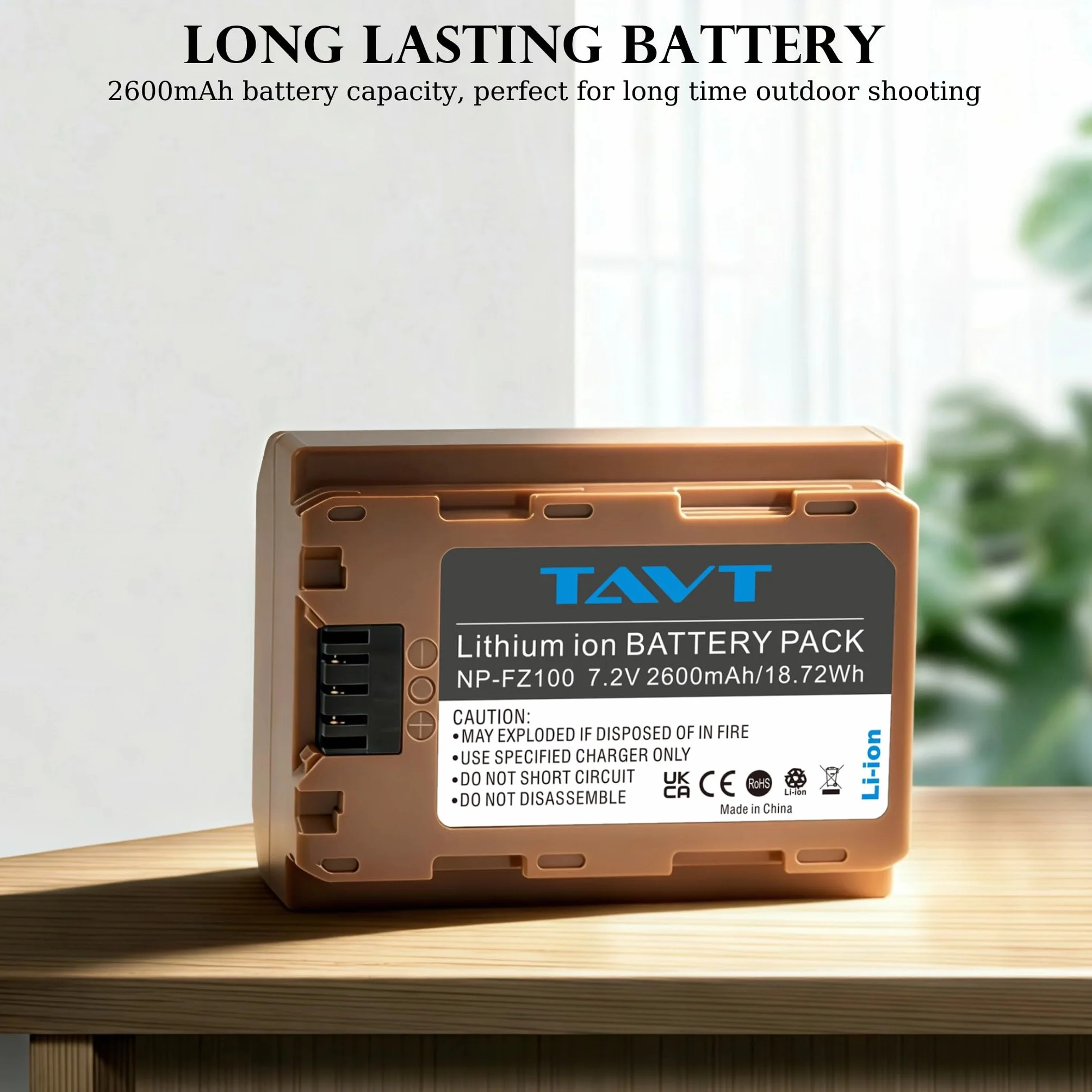 2 szt. 2600 mAh NP-FZ100 akumulator i ładowarka do Sony Alpha A1, A7 IV, A7R III, ZV-E1, A7R V, FX30, A6700, A6600, A7C, A9, A9 II, A9R