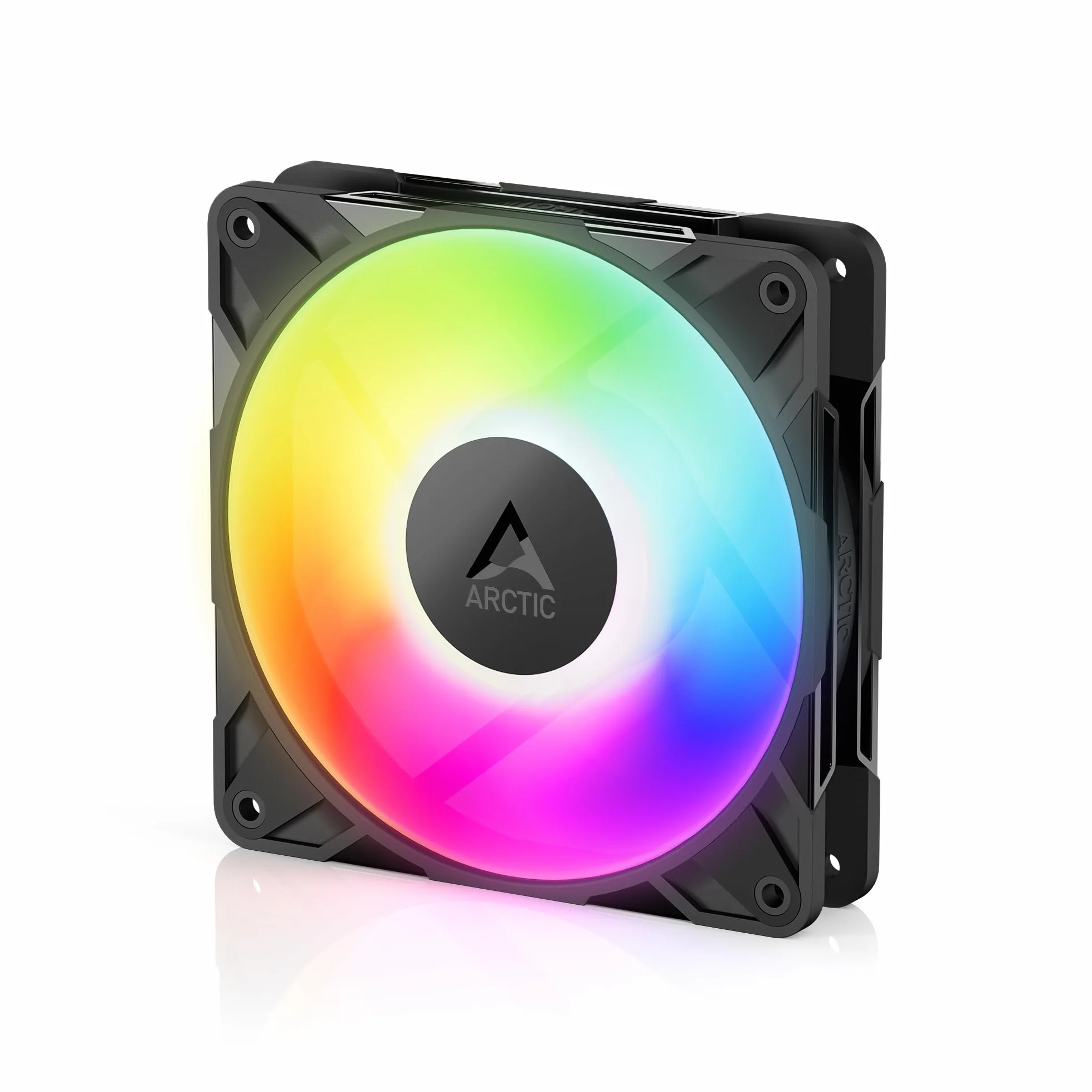 ARCTIC P12 Pro A-RGB Mocny Wentylator PWM 120 mm 600-3000 rpm 5V Cyfrowy RGB 4-Pin Czarny