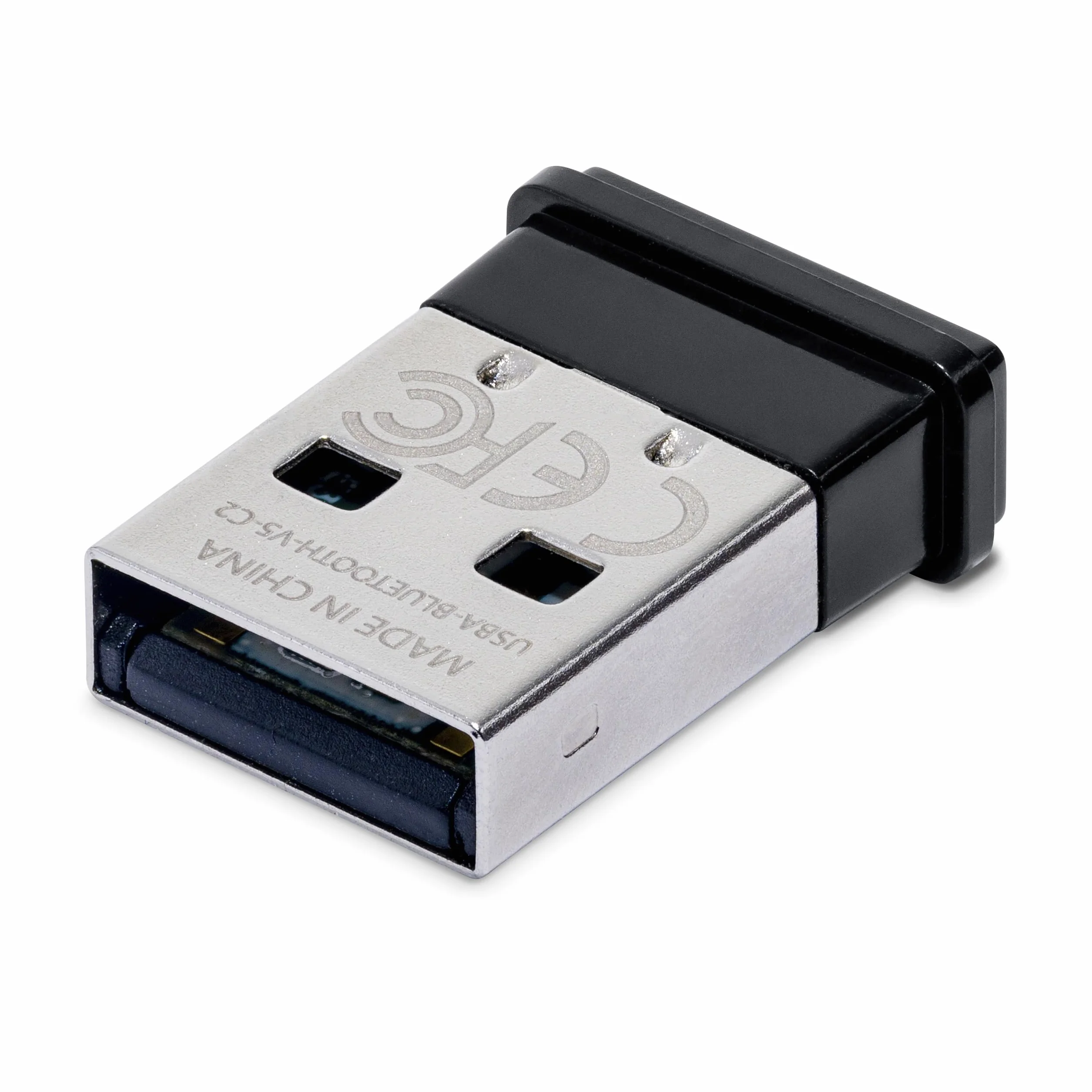 StarTech.com Adapter USB Bluetooth 5.0, adapter/klucz sprzętowy do komputera/laptopa, adapter BT, odbiornik Aux, Windows 10/Linux (USBA-BLUETOOTH-V5-C2), szary