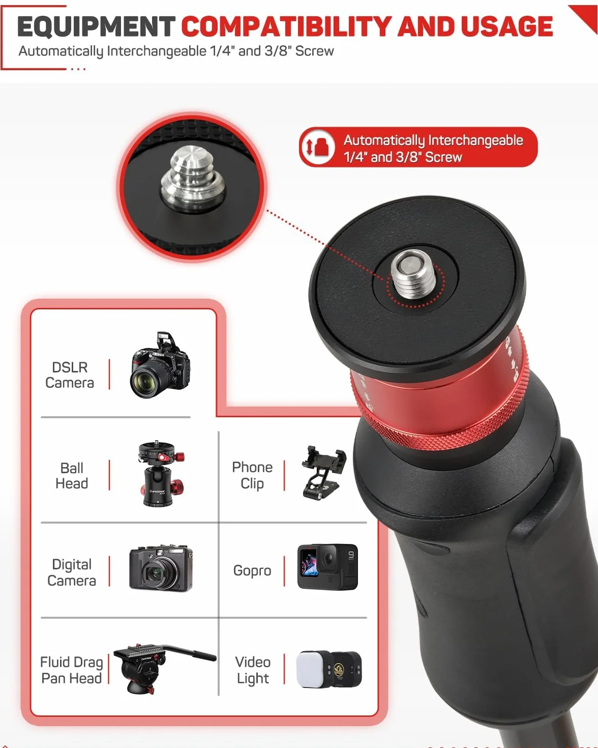 IFOOTAGE Cobra 3 Strike Monopod A150S-