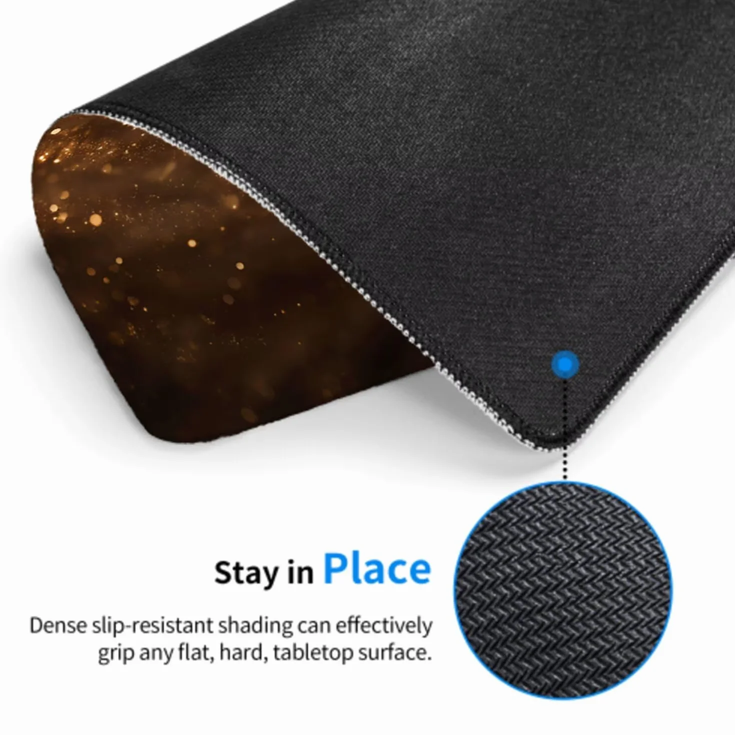 Podkładka pod mysz XXL 1200 x 600 x 3 mm podkładka pod mysz czarna podkładka pod mysz akcesoria do gier ptak antypoślizgowa mata do klawiatury komputera duża wytrzymała gumowa podstawa, dla graczy i