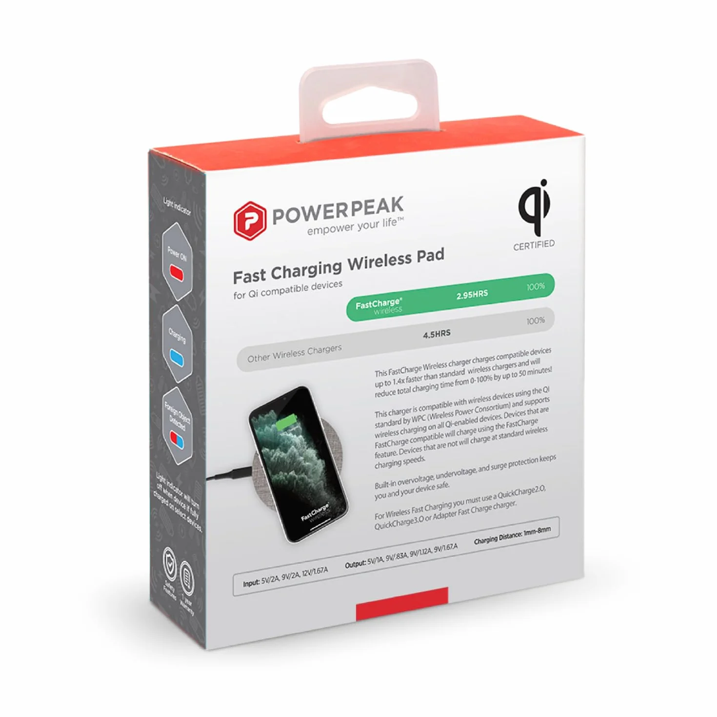 Bezprzewodowa ładowarka, bezprzewodowa podkładka ładująca 15 W – adapter AC w zestawie, kompatybilna z iPhone 14/14 Plus/14 Pro/14 Pro Max/13/13 Mini/SE 2022/12/11/X/8, Samsung Galaxy S22