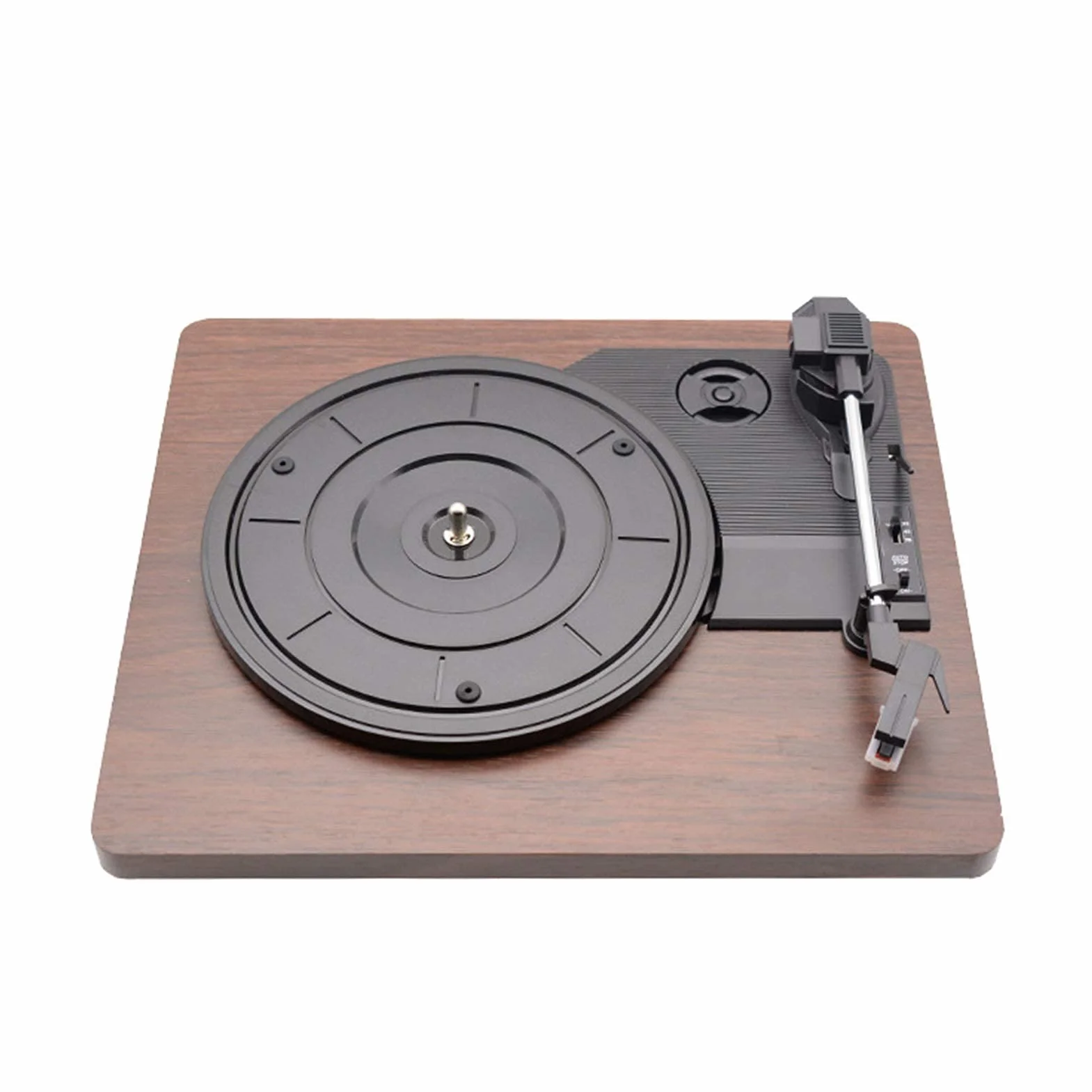 Gramofon Gramofon Gramofon gramofonowy z głośnikami Gramofony do płyt winylowych 3-biegowy gramofon napędzany paskiem Vintage Gramofon Odtwarzacz winylowy Muzyka Gramofon winylowy