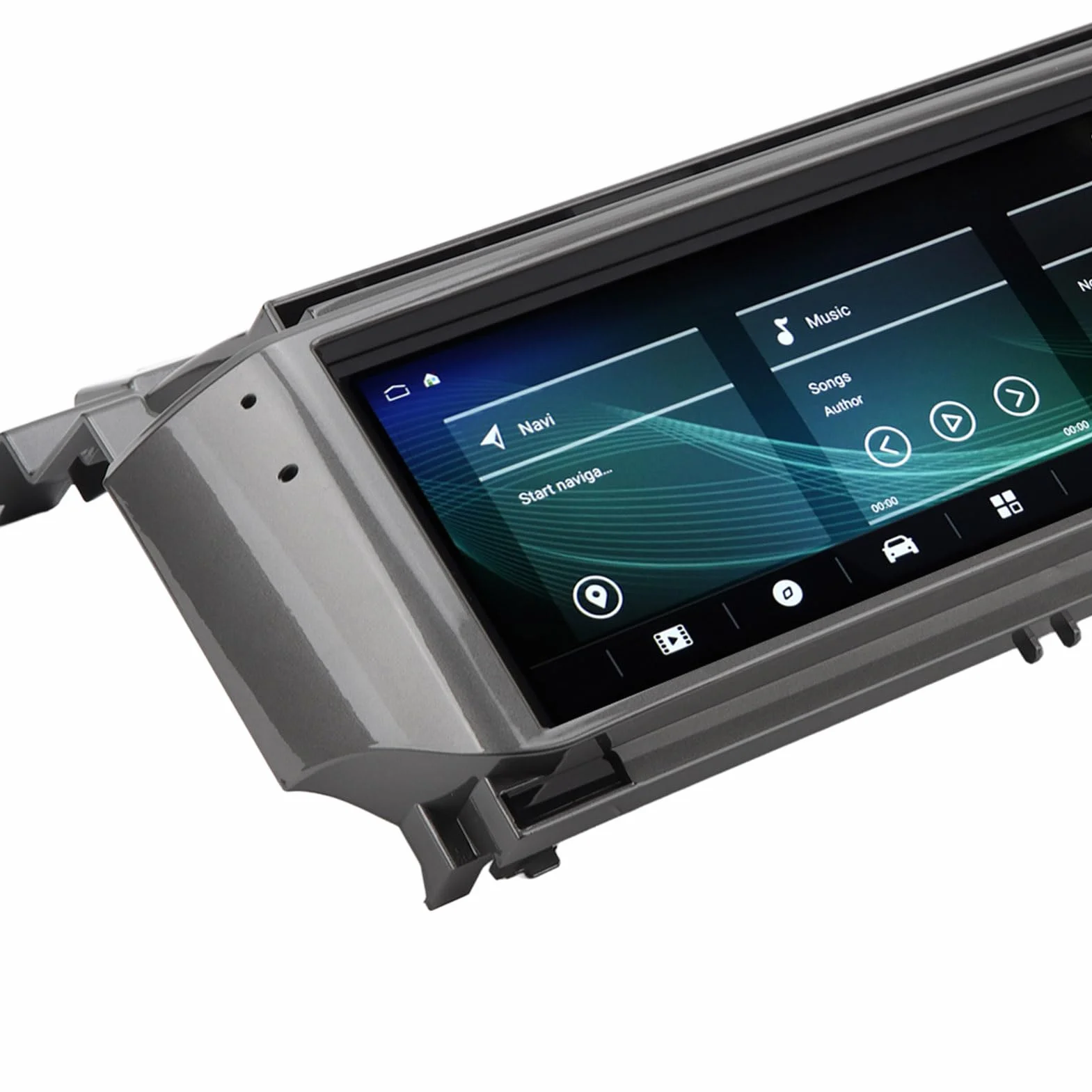 12.3in 8 rdzeń Samochodowy Odtwarzacz Multimedialny, Przenośne Samochodowe Stereo Ekran Dotykowy Nawigacja GPS Radio Stereo Zamiennik dla Rover V8 L322 (8+128G)