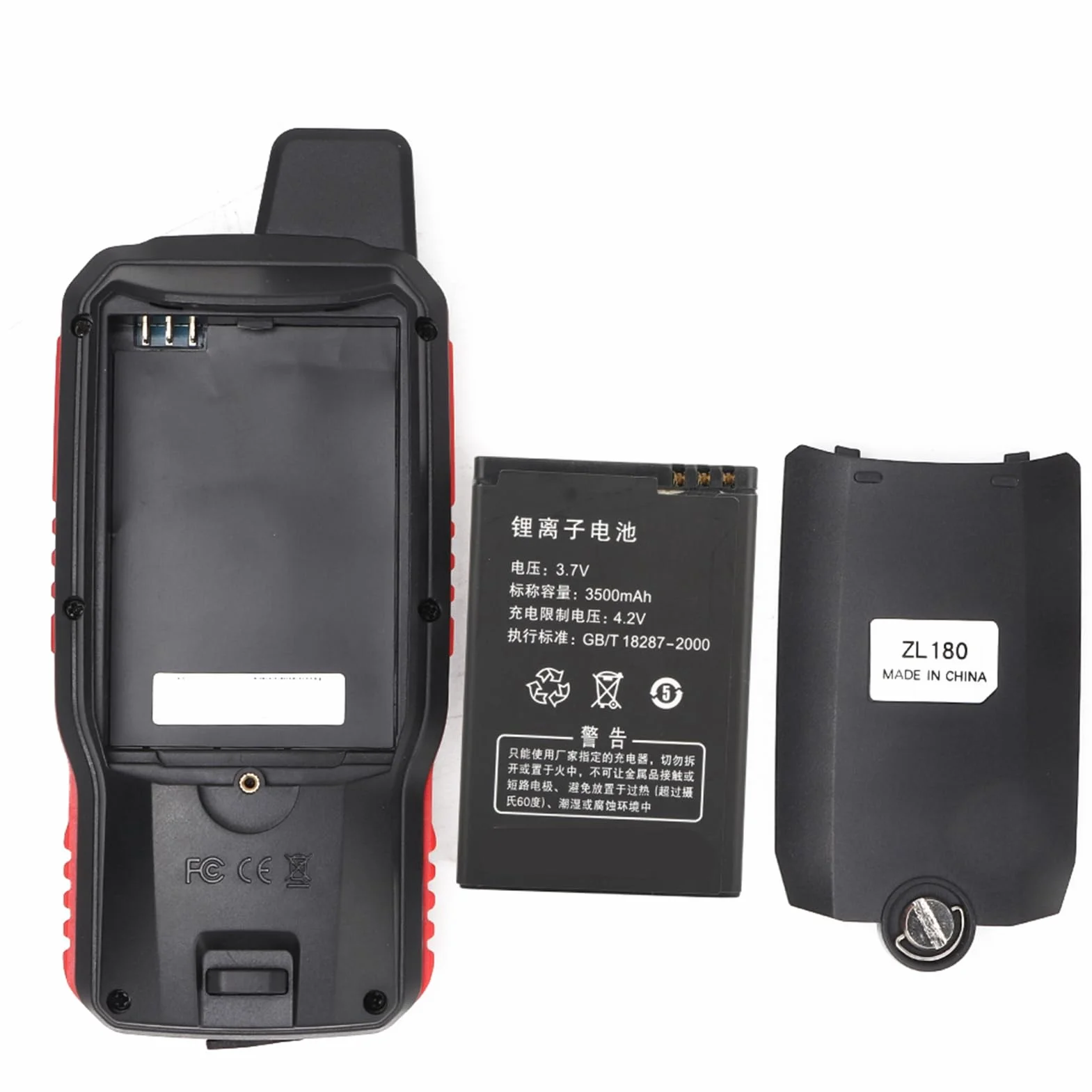Keenso ZL-180 GPS Handheld Navigation Track Obszar Torta z Wyświetlaczem w Czasie Rzeczywistym i Akumulatorami o Dużej Pojemności, Idealny dla Geoderzy i Przygody na świeżym Powietrzu (wtyczka UE)