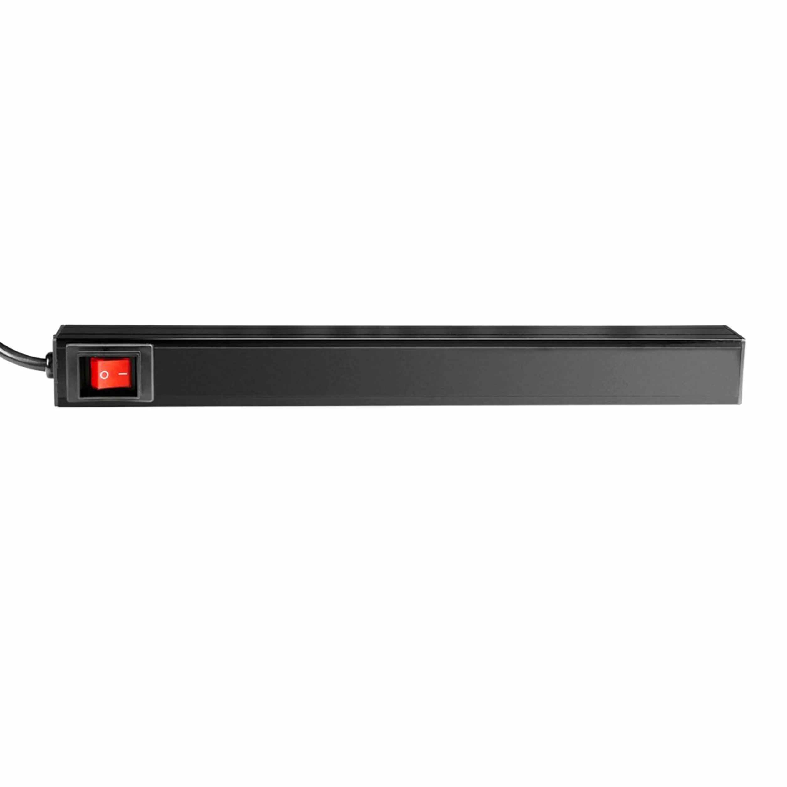 ah 19" Parts 87471USB listwa zasilająca z przełącznikiem i 2 gniazdami USB do ładowania czarna