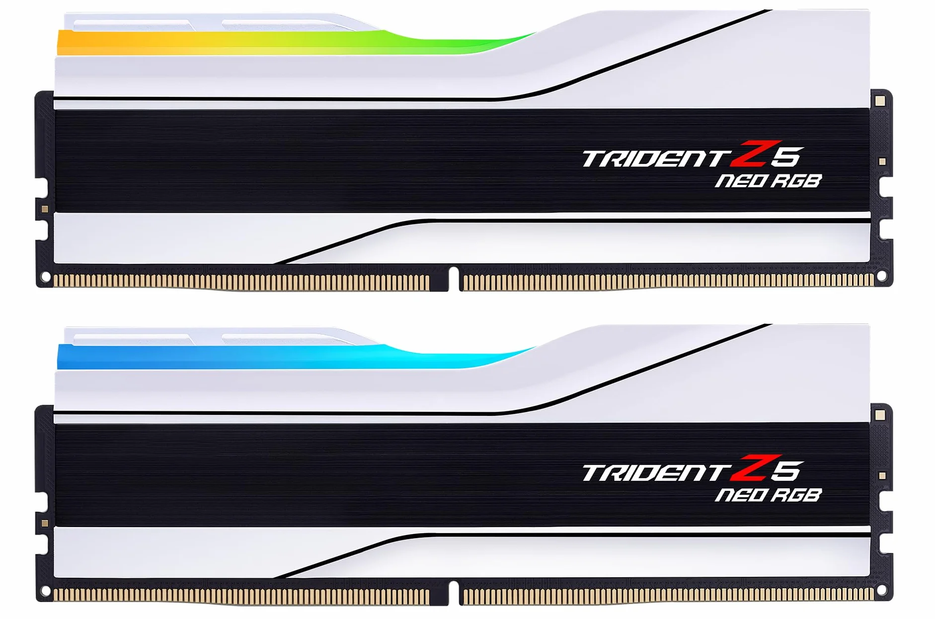 DIMM 48 GB DDR5-6400 (2x 24 GB) Podwójny zestaw (weiß, F5-6400J3239F24GX2-TZ5NRW, Trident Z5 NEO RGB)