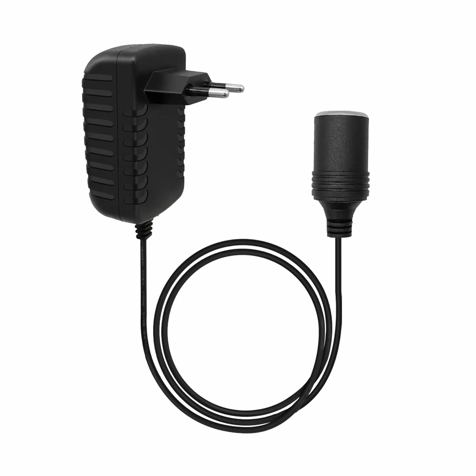 Adapter samochodowy, zasilacz sieciowy, gniazdo zapalniczki samochodowej, 12 V/2 A