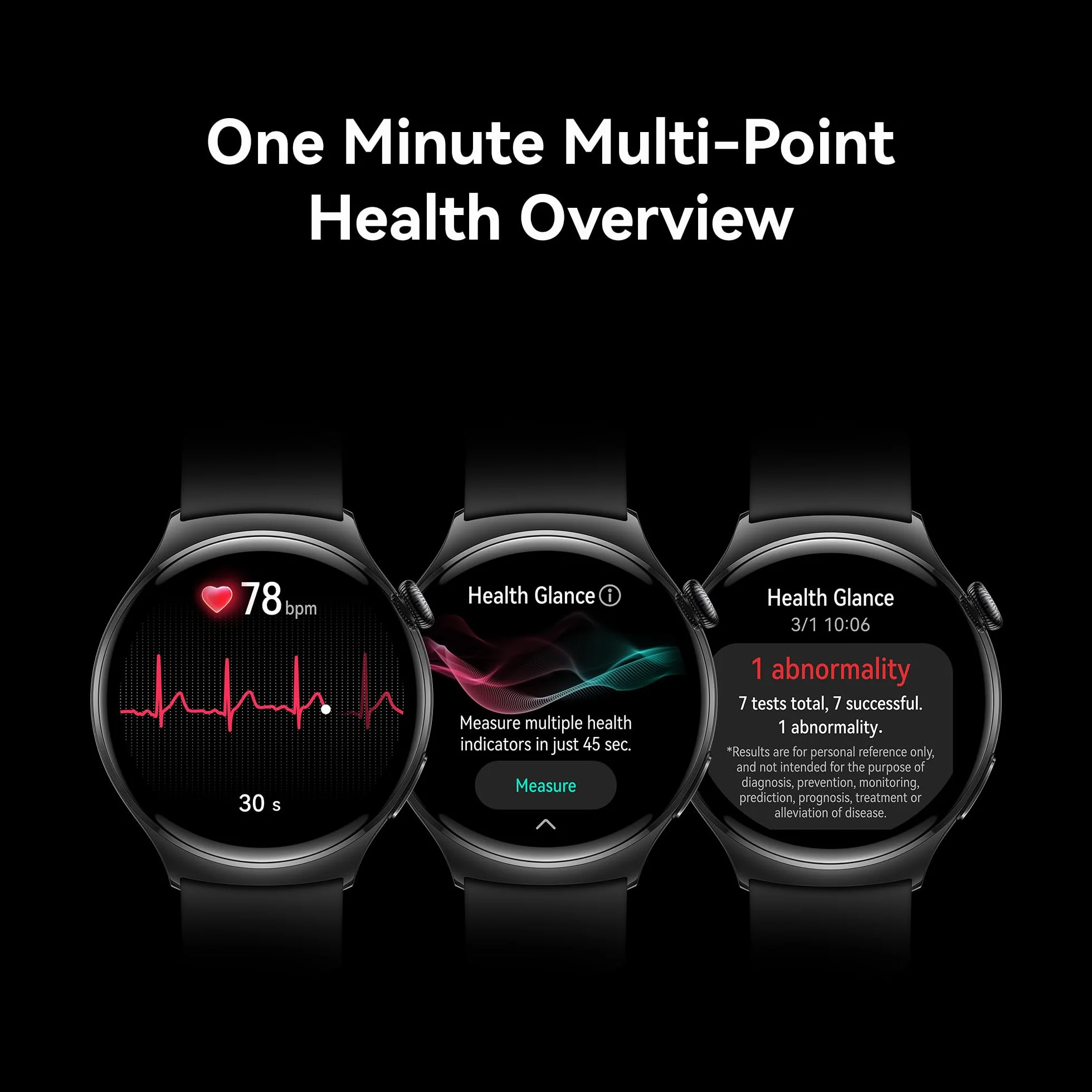 Huawei Watch 4 Smartwatch, Czarny, 32GB