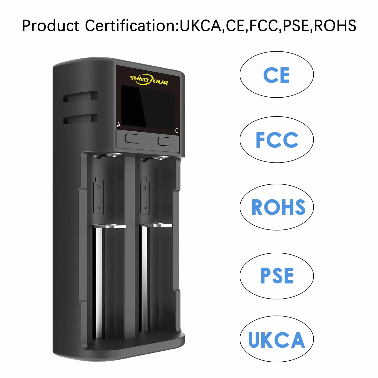Inteligentna 21700 18650 ładowarka,LCD 21700 Ładowarka baterii 21750 21700 ładowarka do 20700 22700 26650 26700 16340 (RCR123) 17650 17670 Akumulator Ni-MH/Ni-Cd AA AAA