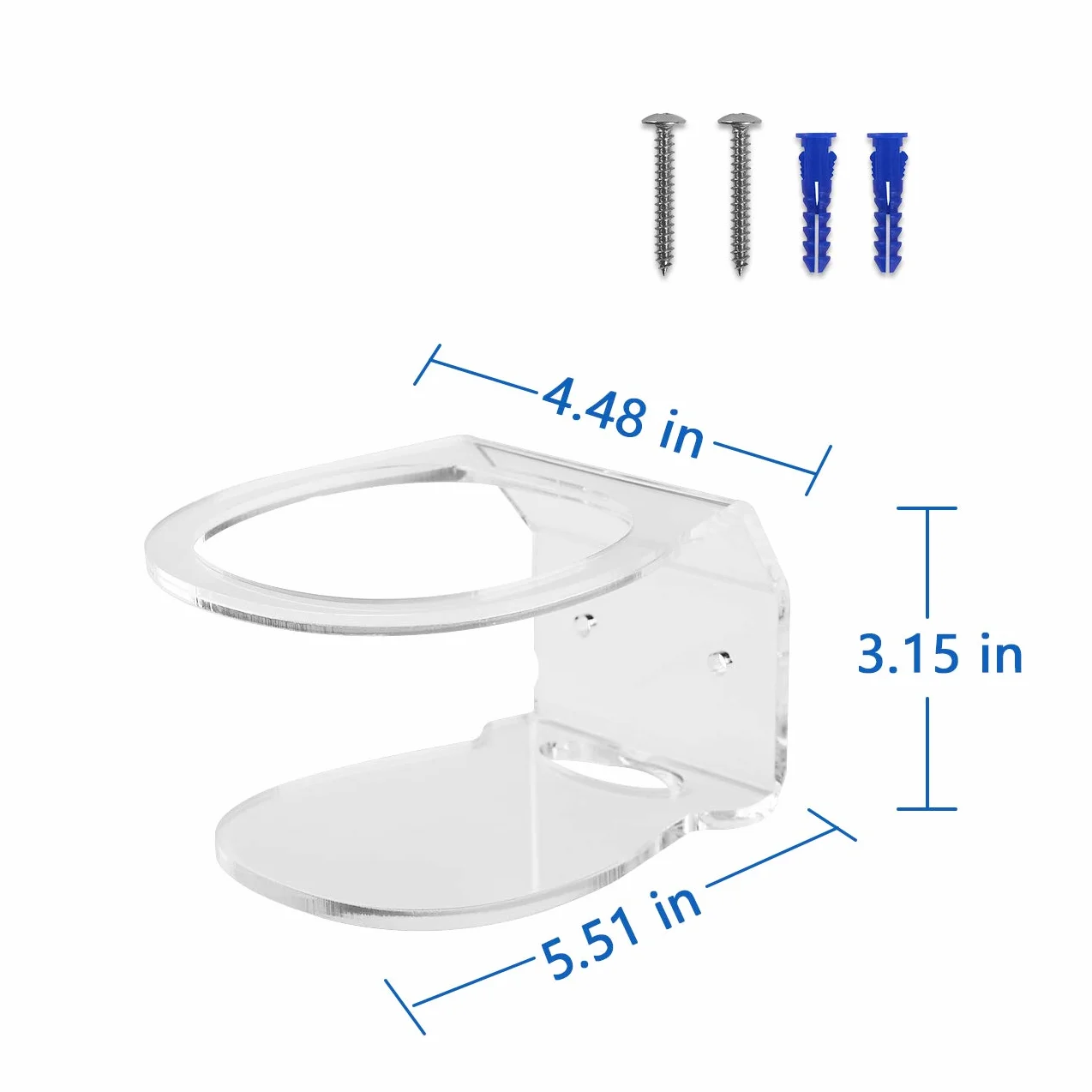HOLACA Uchwyt ścienny do systemu WiFi TP-Link Deco M4/E4/S4/S7/P9 Whole Home Mesh WiFi, uchwyt do zarządzania przewodami do Deco M4 bez niechlujnych przewodów, solidny uchwyt do montażu ściennego Deco