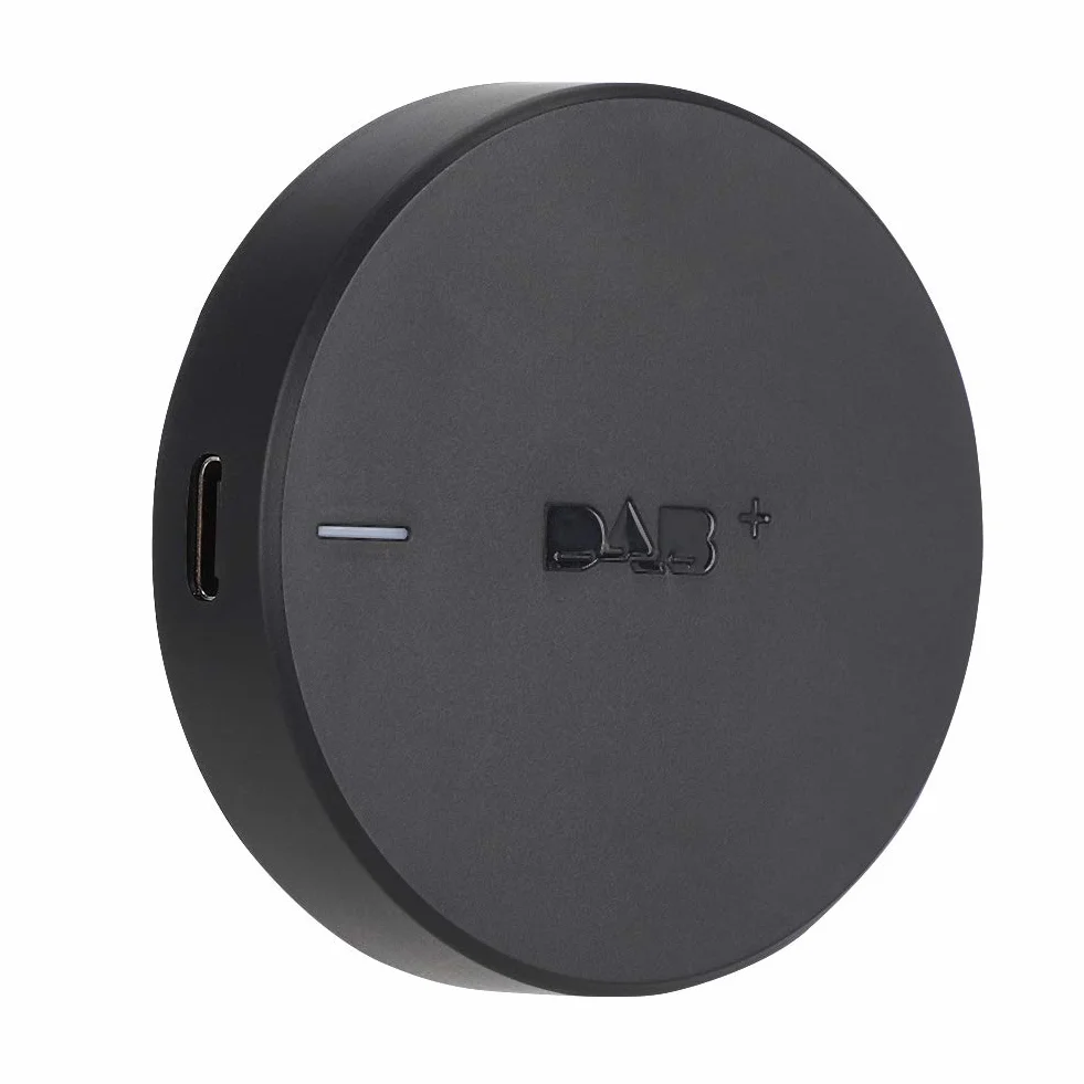 Odbiornik anteny radiowej USB DAB +, przenośny adapter Cyfrowy samochodowy odbiornik radiowy ze wzmocnioną anteną dla systemu Android 5.1 lub nowszego