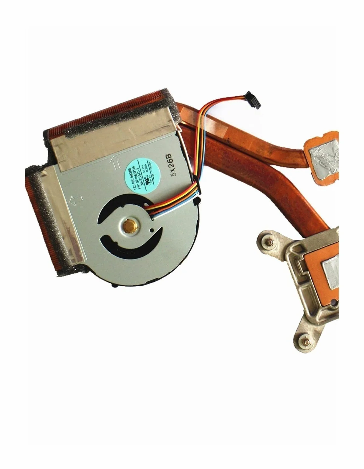 MAHIE Dyskretny wentylator chłodzący procesora graficznego Radiator kompatybilny z Lenovo Thinkpad T430 T430i 04W3270 04X3788 04W3269 Cheerfully (Color : Integrated graphics)
