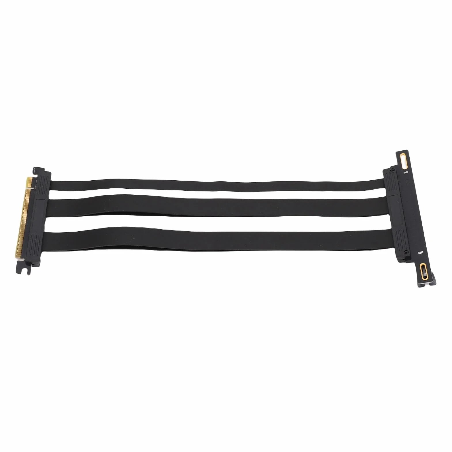 Generic Ekranowany Kabel Riser PCIe 5.0 X16 do RTX 4090 (Ti) Kabel Przedłużający 128 Gb/s do Obudowy Komputera PC Serwer o Małej Przestrzeni ITX Buduje się w Kolorze Czarnym (40cm) (30cm)