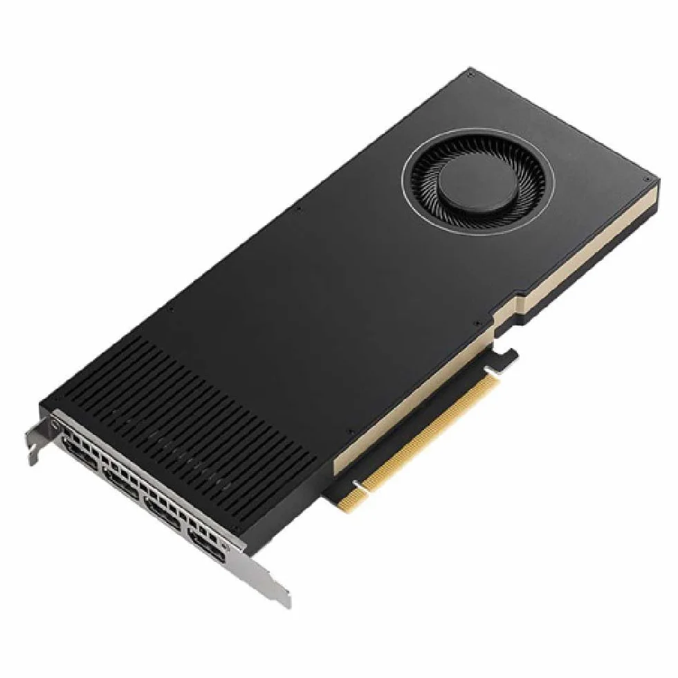 900-5G190-2200-000 Nvidia RTX A4000 karta graficzna wideo 16 GB GDDR6 Ampere GPU wąskie pojedyncze gniazdo