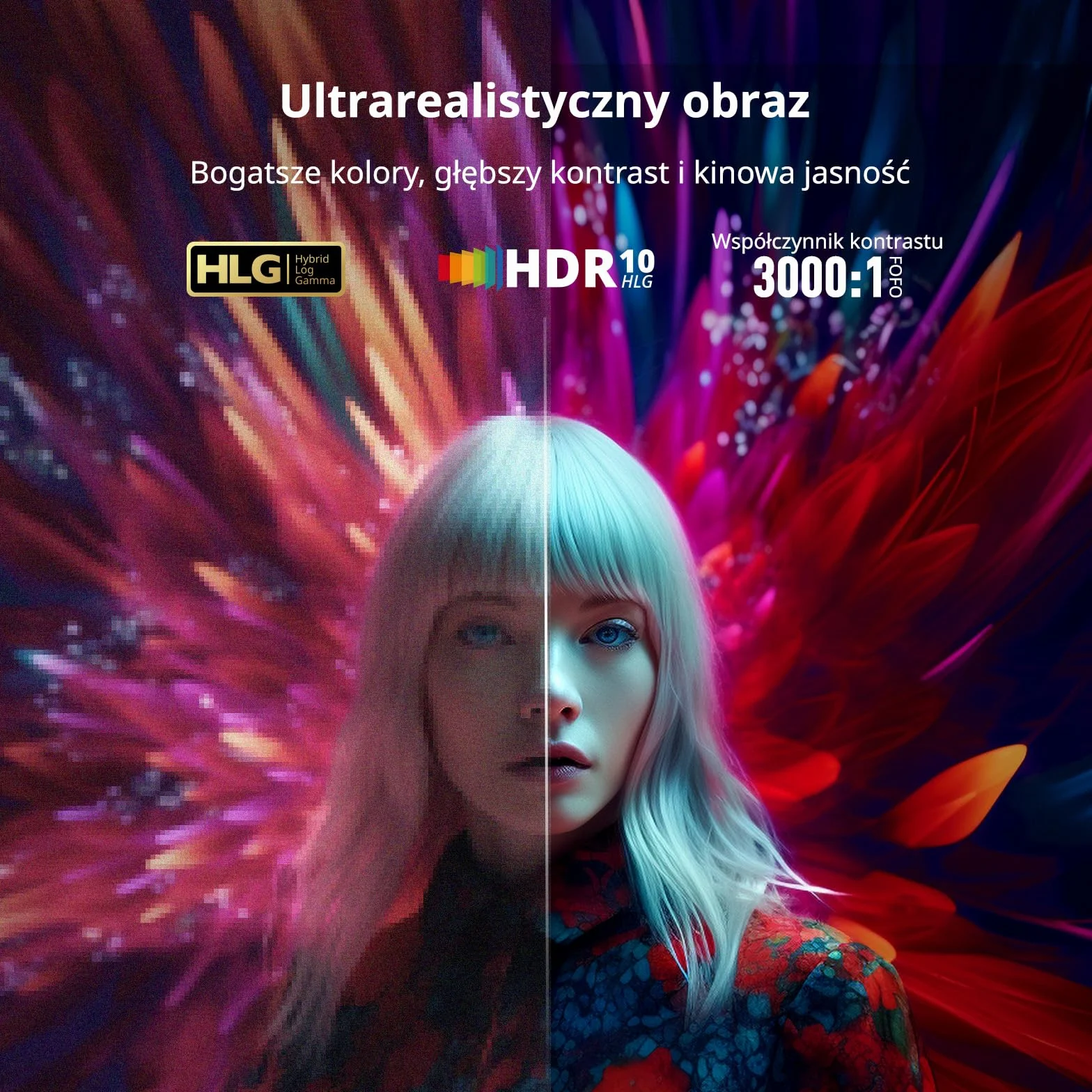 WEMAX Nova Pro Projektor Ultra Krótkoogniskowy 4K UST, 150" ALPD Laser TV ze Smart Google TV, 2100 Lumenów ISO, Dźwięk Dolby Audio DTS-HD, Projektor Kino Domowe, WiFi Bluetooth, Asystent Google