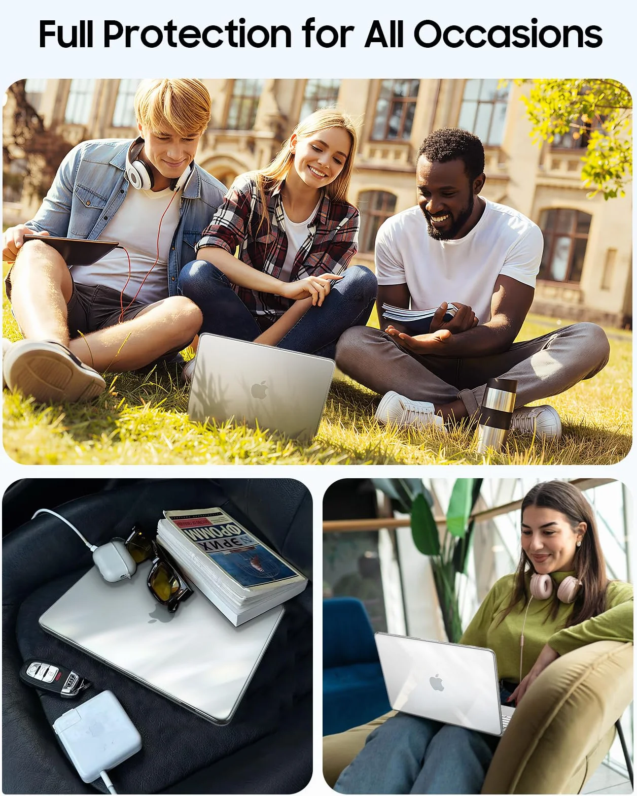 FINTIE Etui Kompatybilny z MacBook Neo 13 cali A3404 z Chipem A18 Pro 2026, Ultracienkie Przezroczysta Twarde Etui Ochronne, Przezroczysty
