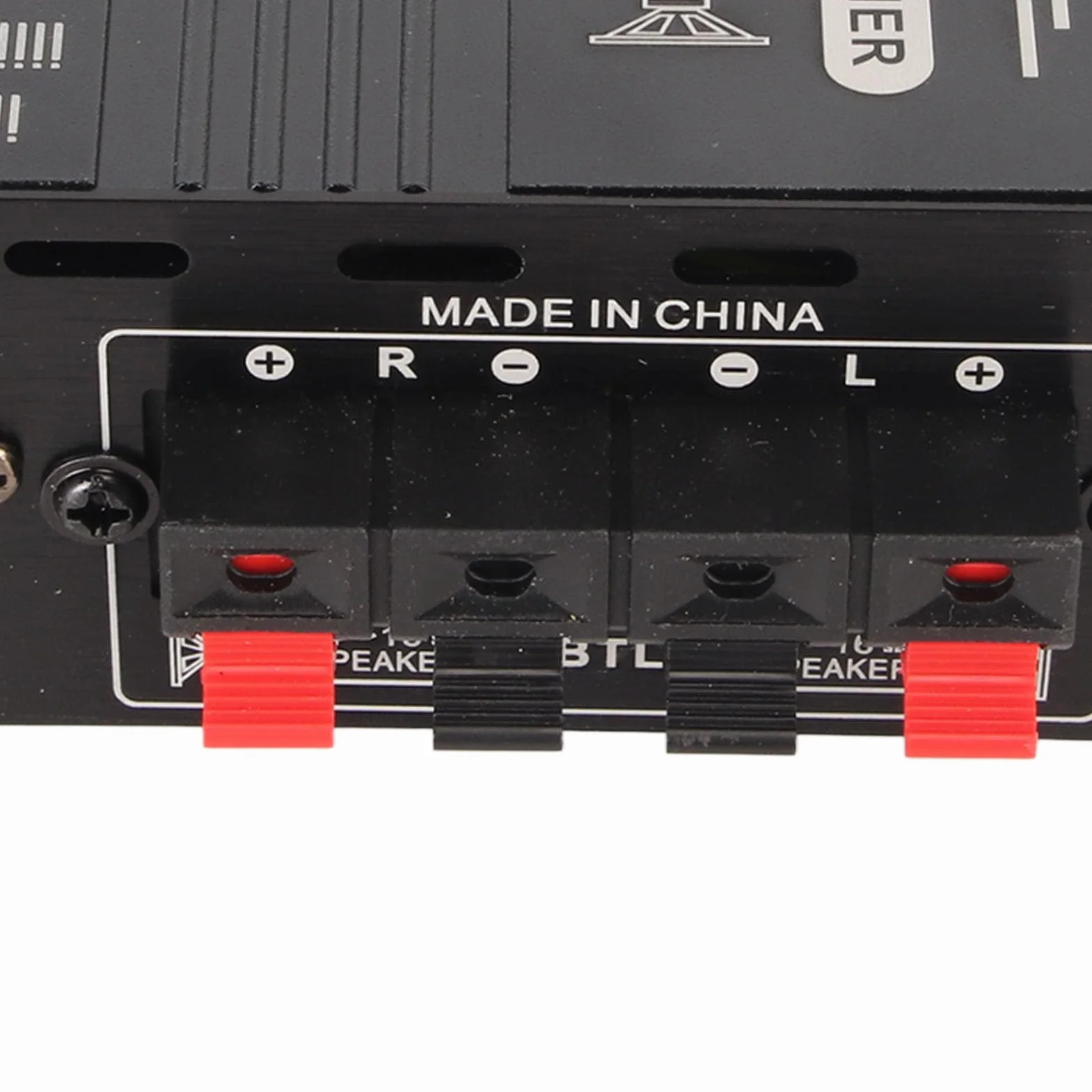 Wzmacniacz Mocy Bluetooth 5.0 HiFi 20Hz-20KHz 12V Stop Aluminium
