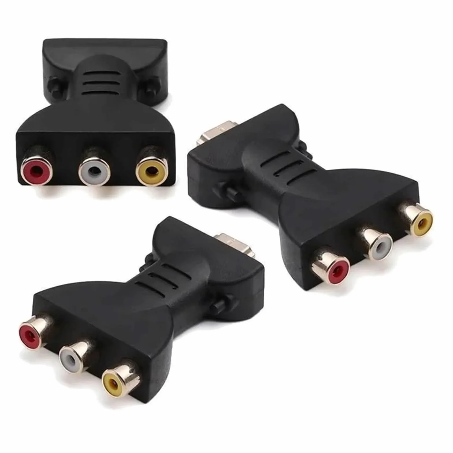1080P RCA AV do HDMI konwerter adapter z kablem USB do HDTV Box