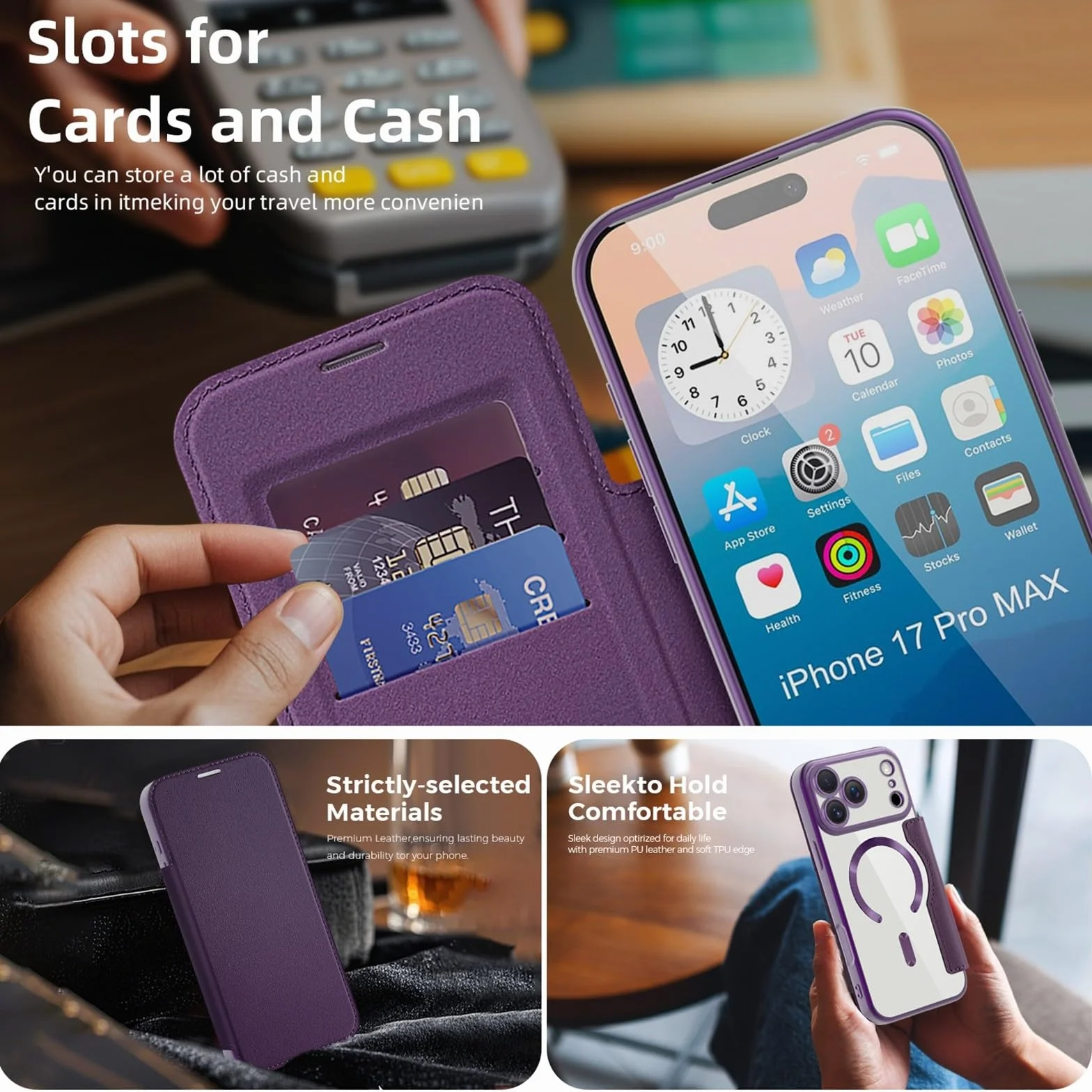 Generic etui kompatybilne z iPhone 12 Pro Max Kolor: (brązowy) Wysokiej jakości skórzane twarde silikonowe etui magnetyczne z klapką