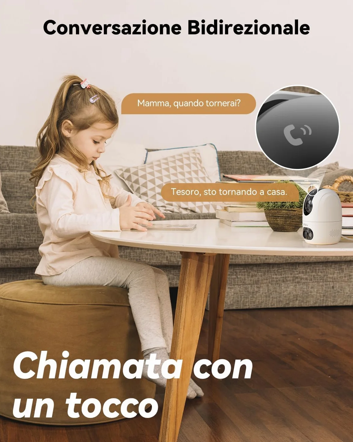 A1 Dual 6 MP 3K (3 MP + 3 MP) WiFi 6 - podwójny obiektyw, kamera monitorująca 360°PTZ z jednym dotknięciem, wykrywanie człowieka/zwierzęta, kolorowe widzenie nocne - IPC-S20EP-6M0S-EU