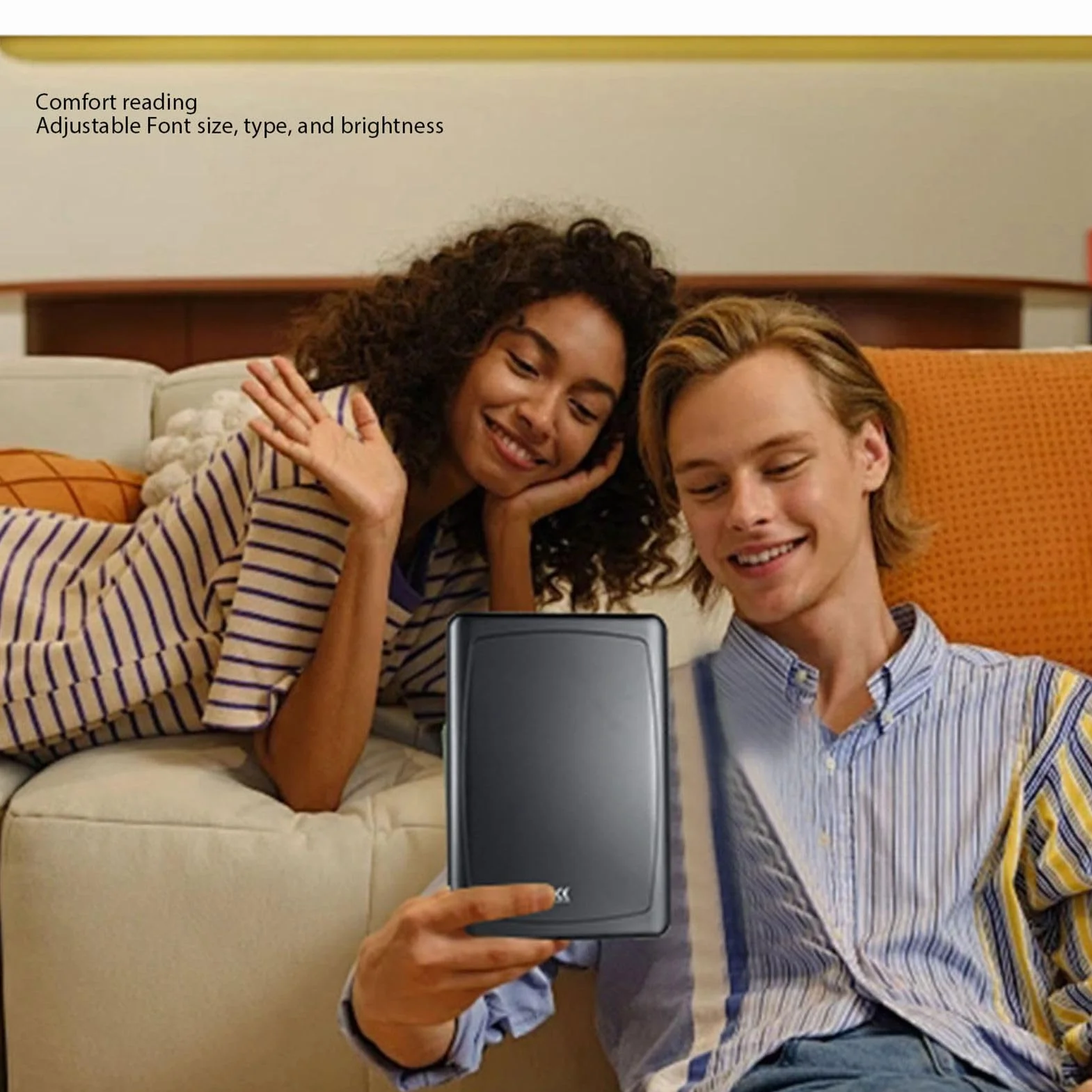 Czytnik E-booków 6, Przyjazny dla Oka Czytnik E-booków z Ekranem Dotykowym HD Technologia E-Ink, Wbudowana pamięć ROM 8 GB, Dodawanie Adnotacji Tekstowych