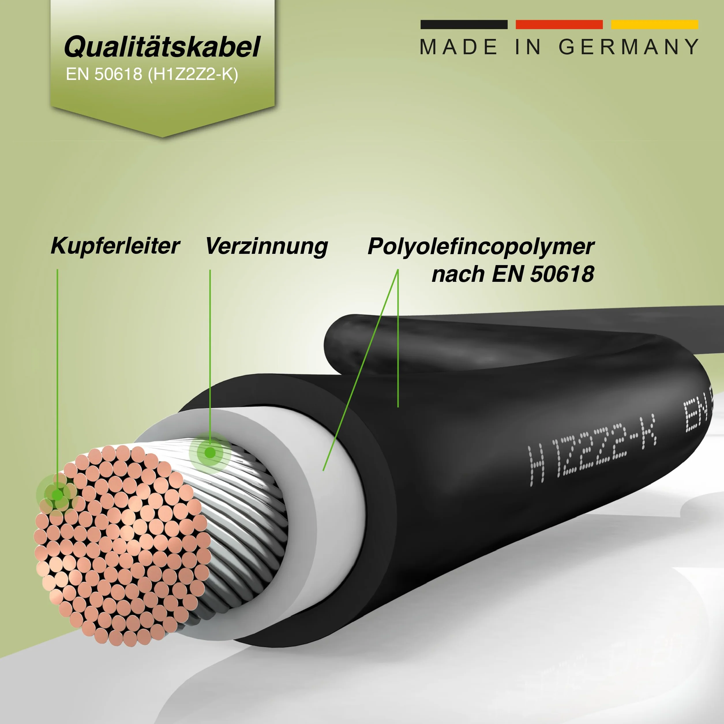 solartronics Kabel solarny dwupak 4 x 10 metrów 4 mm² H1Z2Z2-K czarny i czerwony wtyk solarny obustronny - przedłużacz 4 mm² - Made in Germany - zawiera 0% VAT zgodnie z § 12 ust. 3 UStG (4 x 10 m)