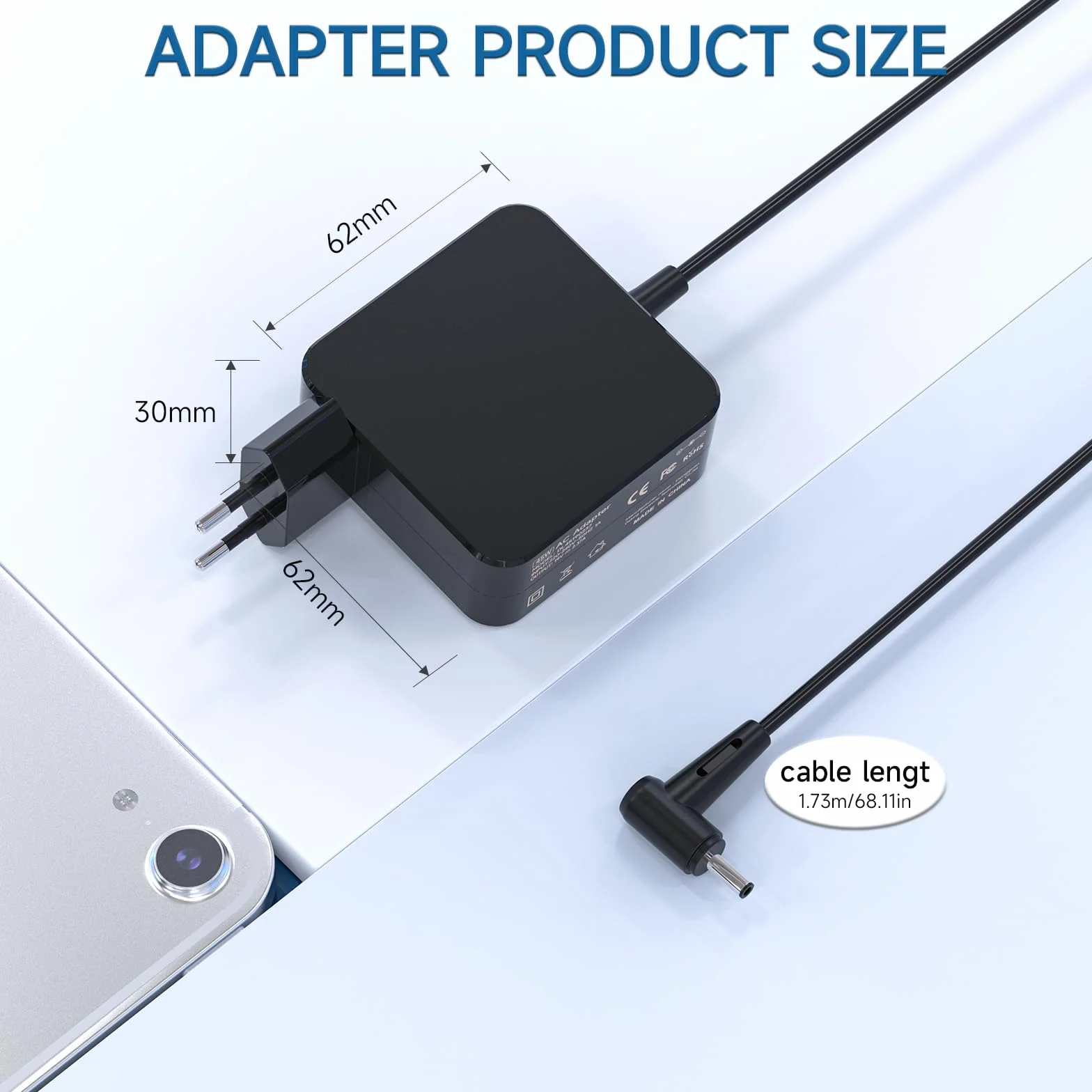 Ładowarka 45W ASUS Laptop 19V 2.37A Adapter Vivobook Flip 14 15 Zenbook UX303U UX305 UX305F UX305C UX410U ADP-45BW Zasilacz 4.0 x 1,35mm