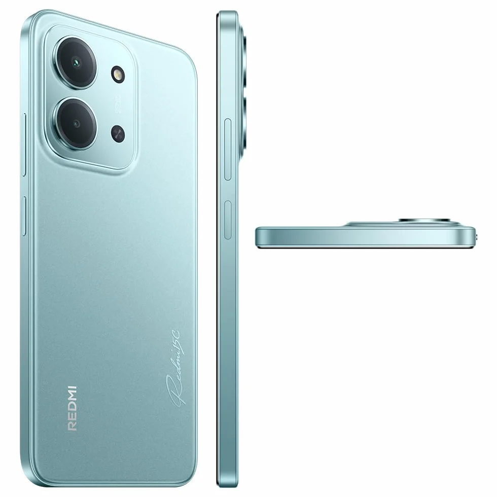 XIAOMI Smartfon Redmi 15C 4G NFC, 6,9", zielony, 8 GB + 256 GB, 6000 mAh, podwójny system Dual Standby Dual Camera AI 50 MP, ładowanie Turbo 33 W, bez ładowarki