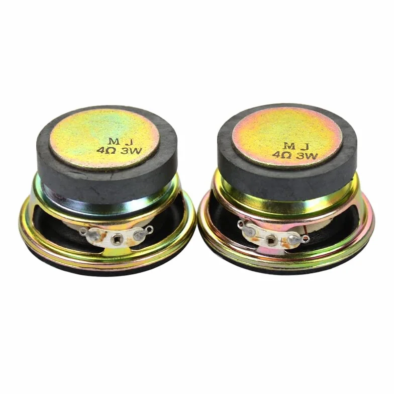 2 szt. Pełnozakresowe głośniki audio 2 cale 52 mm 4 ohm 3 W głośnik